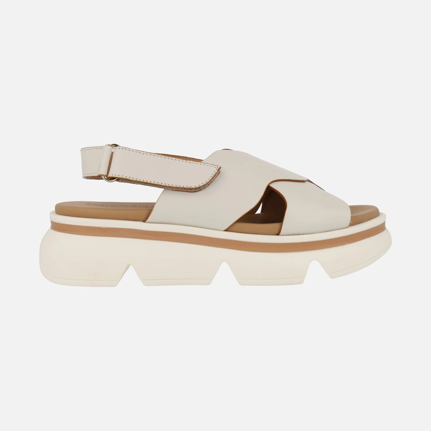 Sandalias de piel con cierre de velcro Picerno - Image 6