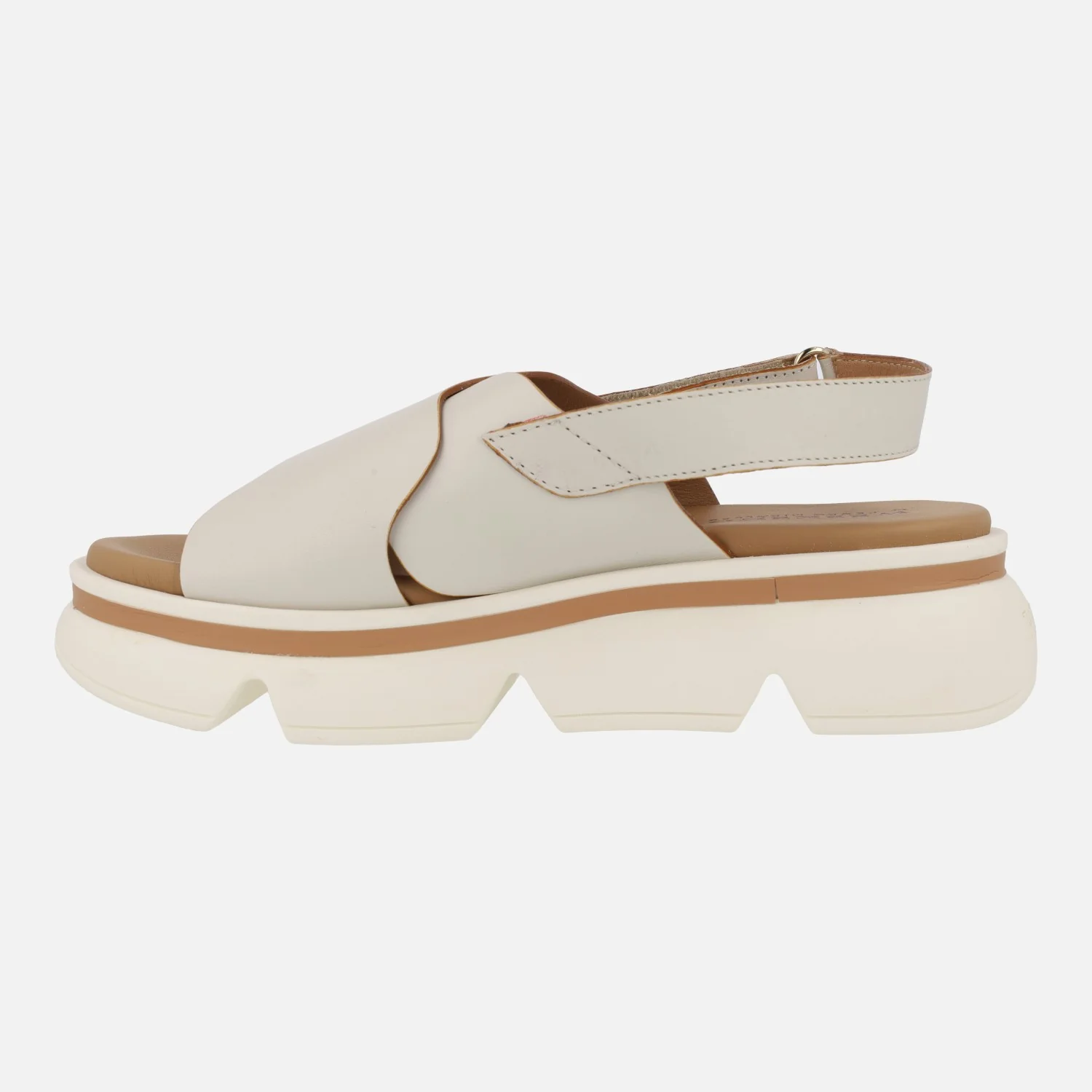 Sandalias de piel con cierre de velcro Picerno - Image 7