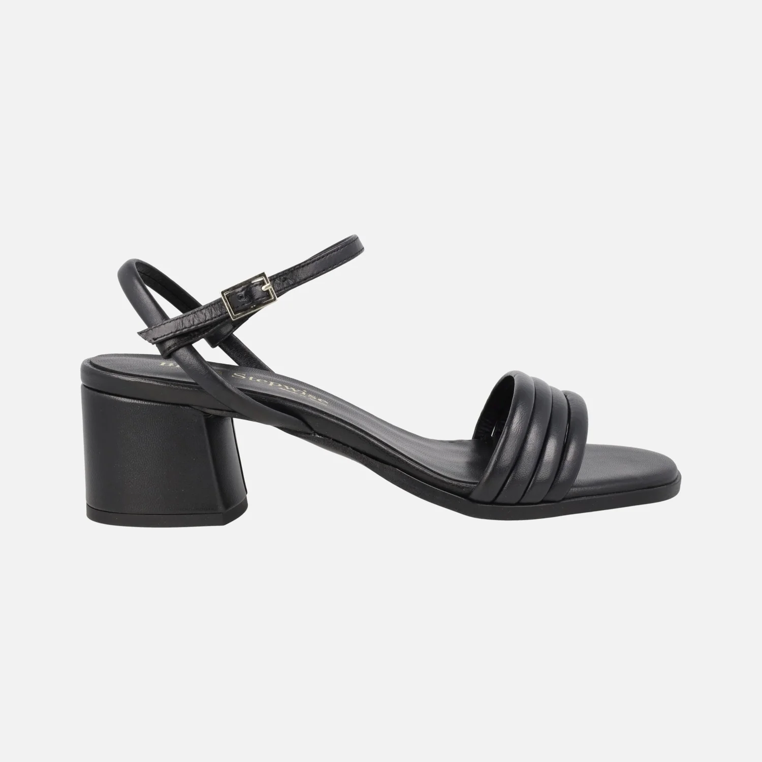 Sandalias de piel con cuatro tiras delanteras y pulsera al tobillo - Image 6