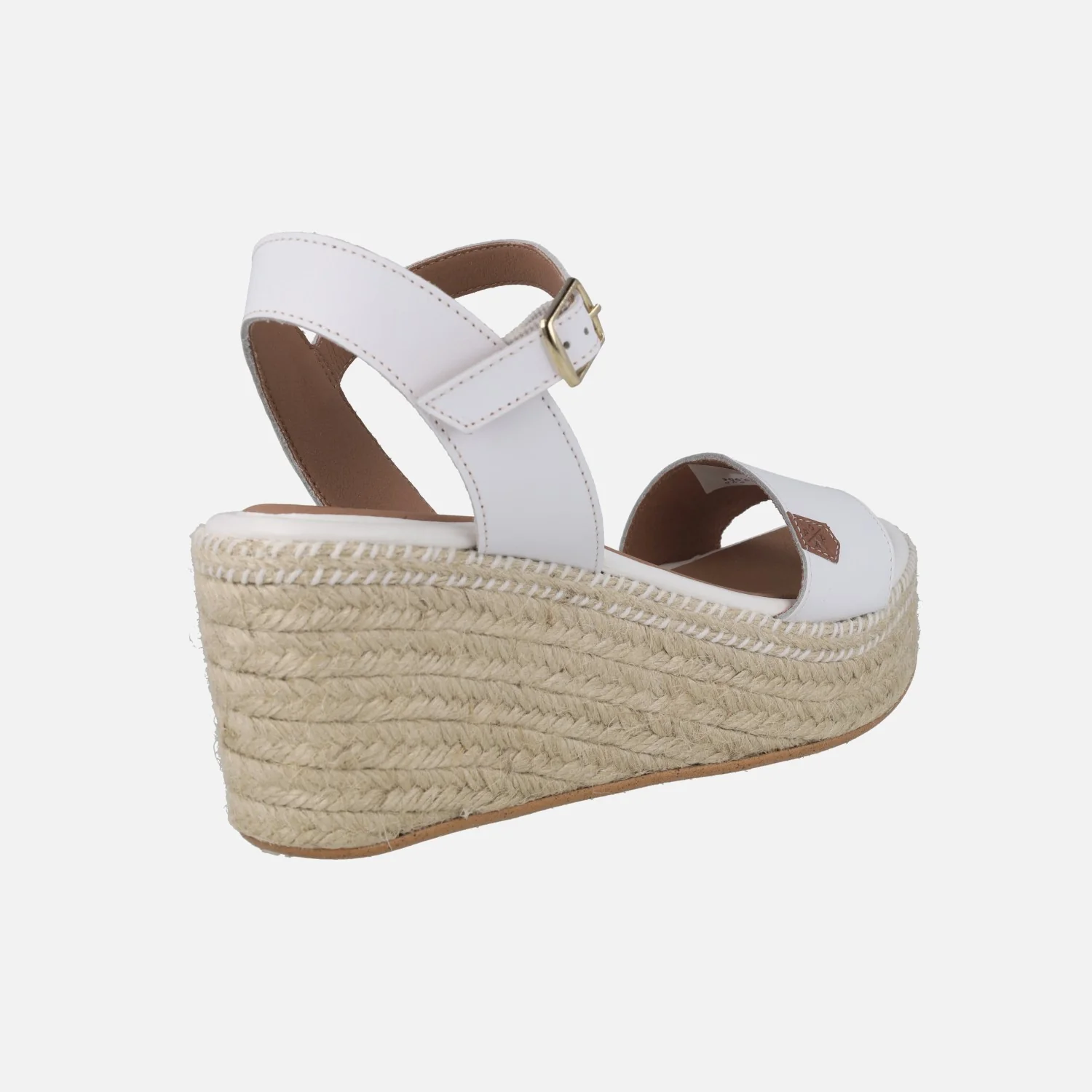 Sandalias de piel con cuña de yute y plataforma Arambol - Image 10
