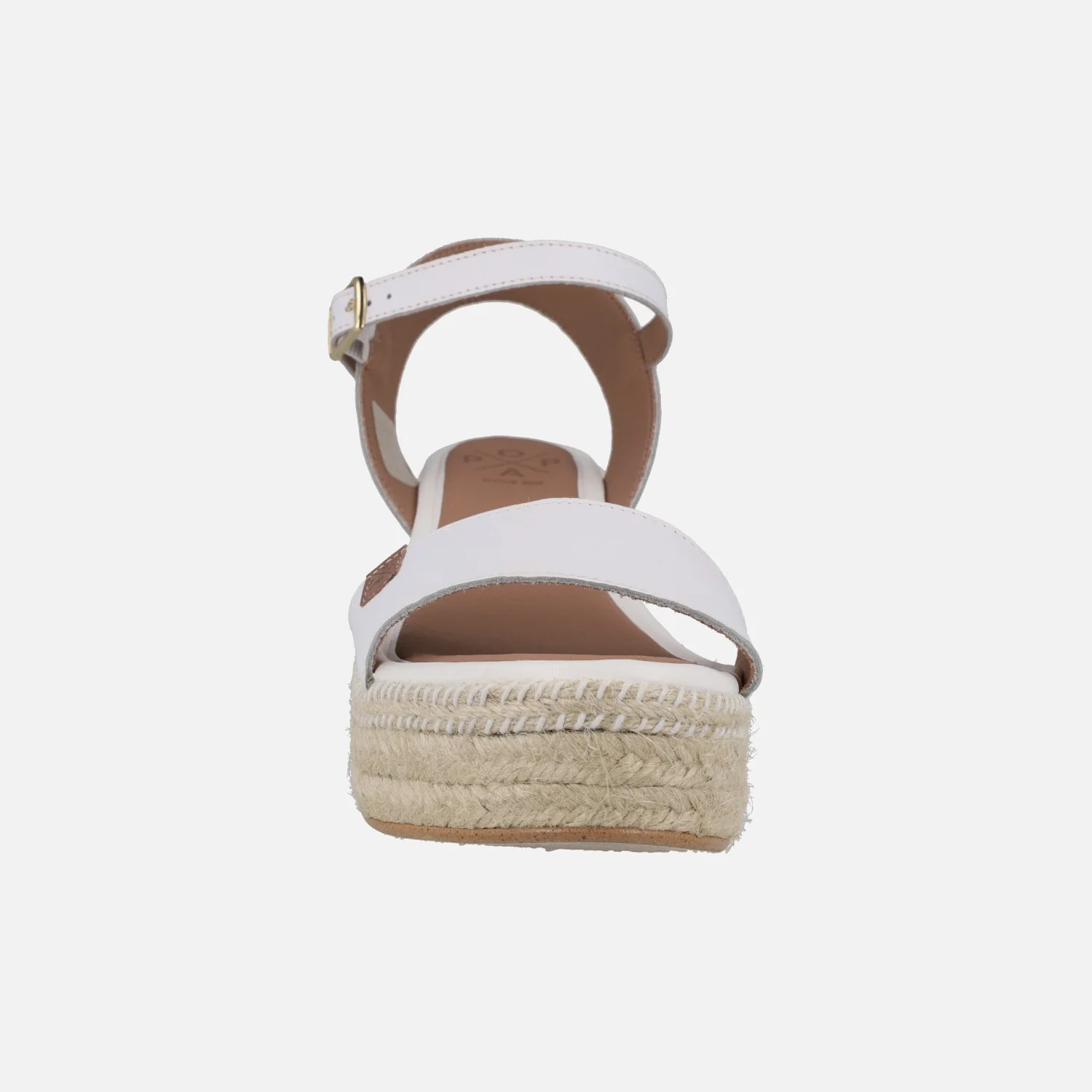 Sandalias de piel con cuña de yute y plataforma Arambol - Image 11