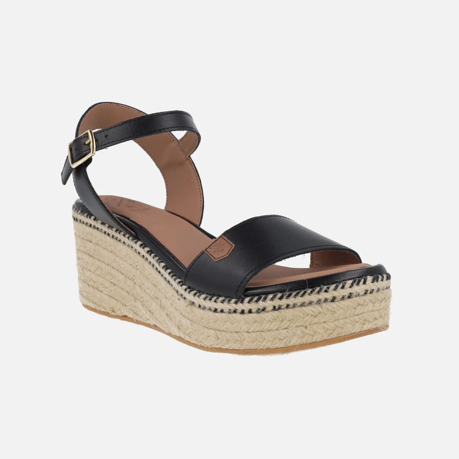 Sandalias de piel con cuña de yute y plataforma Arambol - Image 14