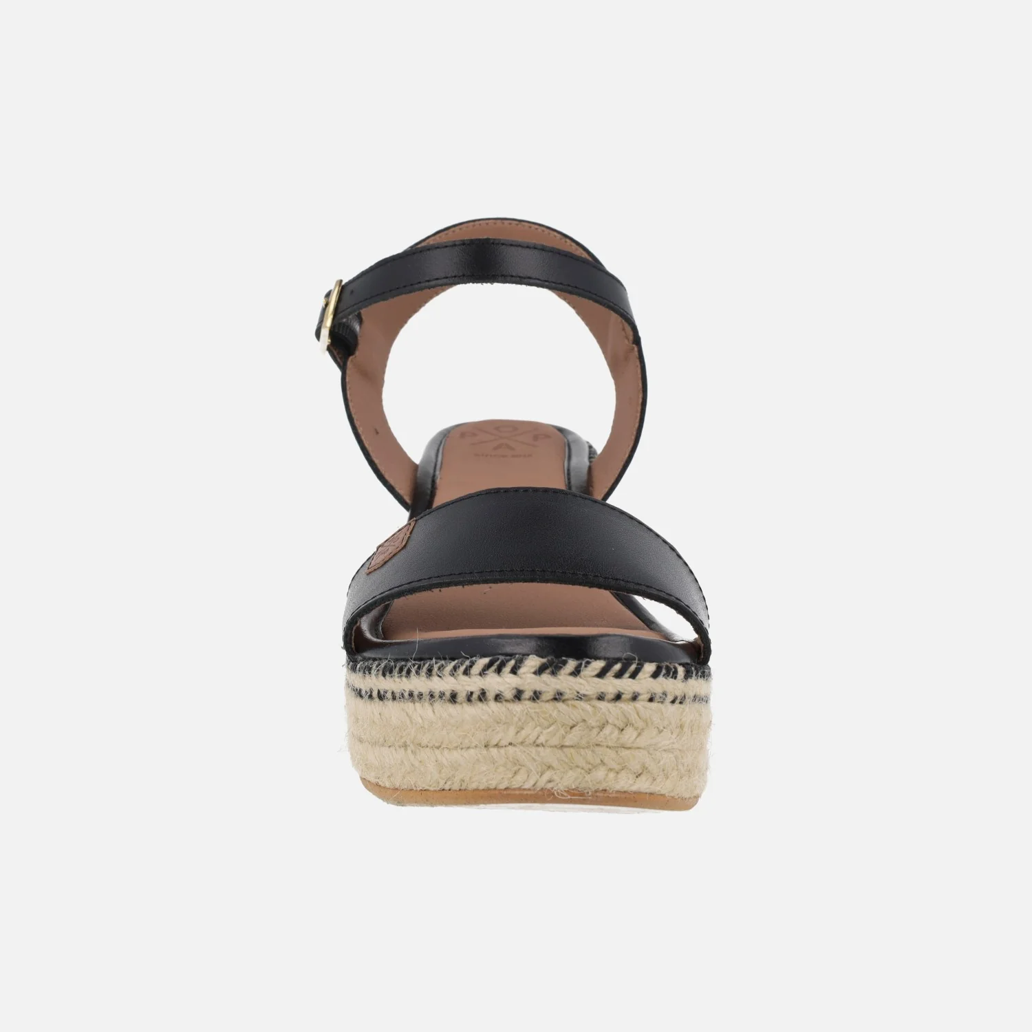 Sandalias de piel con cuña de yute y plataforma Arambol - Image 17