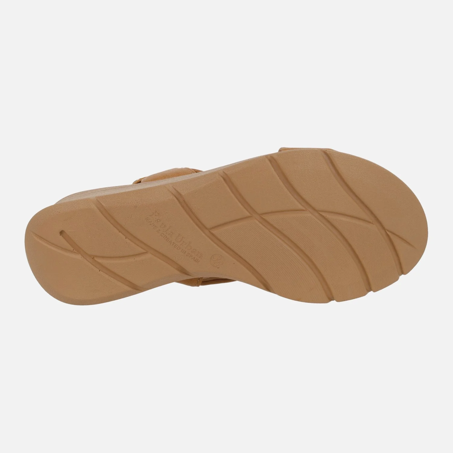 Sandalias de piel con detalle de nudo y cierre de velcro - Image 6