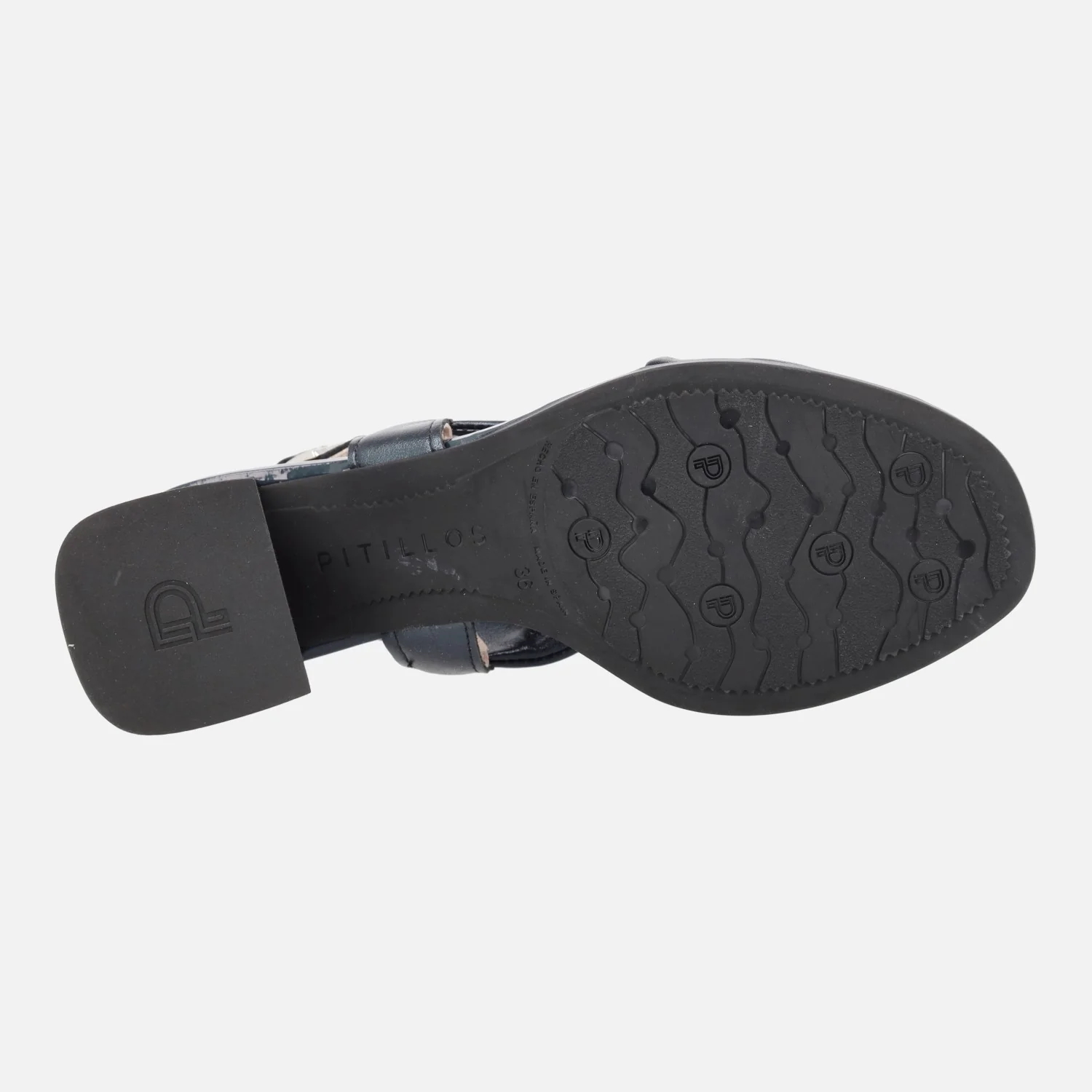 Sandalias de piel con nudo al empeine y tacones de 6 cms - Image 10