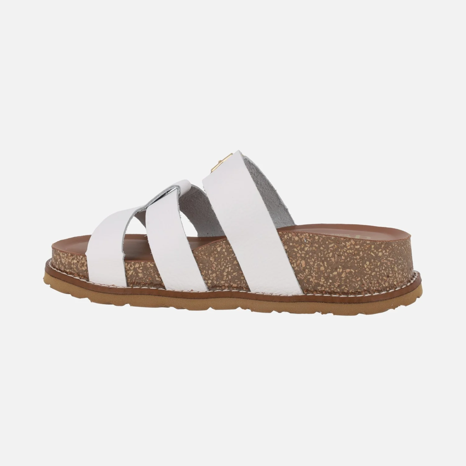Sandalias de piel con plataforma y adorno de hebilla OCA-260 - Image 9