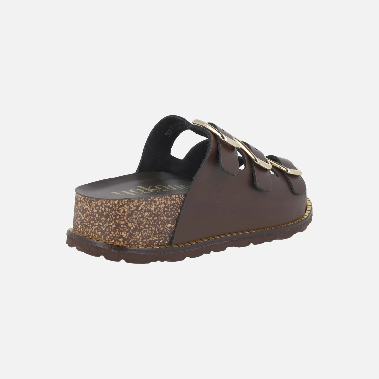 Sandalias de piel con plataforma y tres hebillas ALI-260 - Image 10
