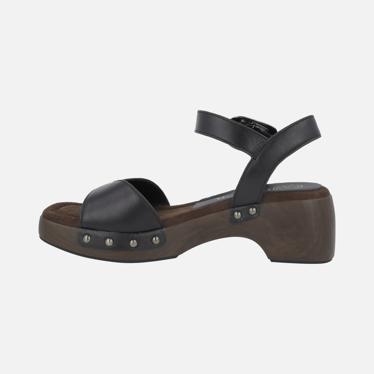 Sandalias de piel con pulsera al tobillo y tachas modelo Inca - Image 3