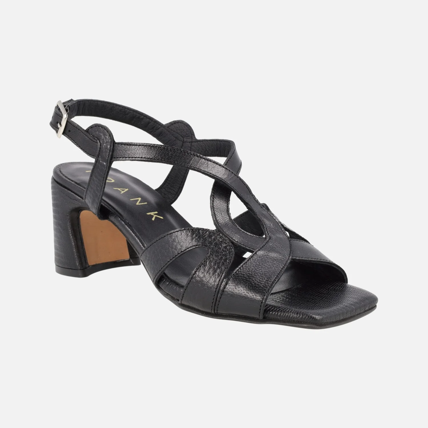 Sandalias de piel con distintos acabados y tacones de 7 cms - Image 7