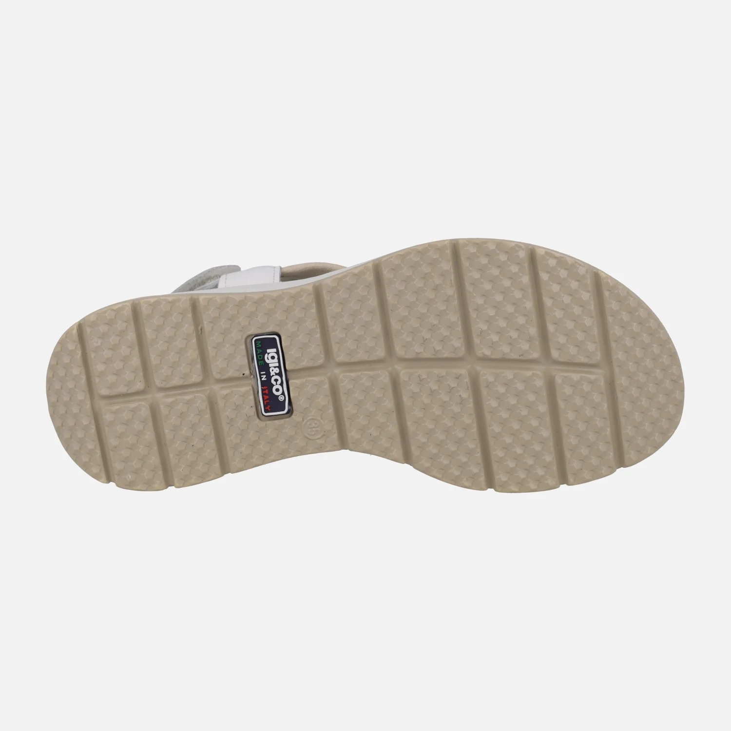 Sandalias de piel con tiras combinadas y cierre de velcro - Image 6