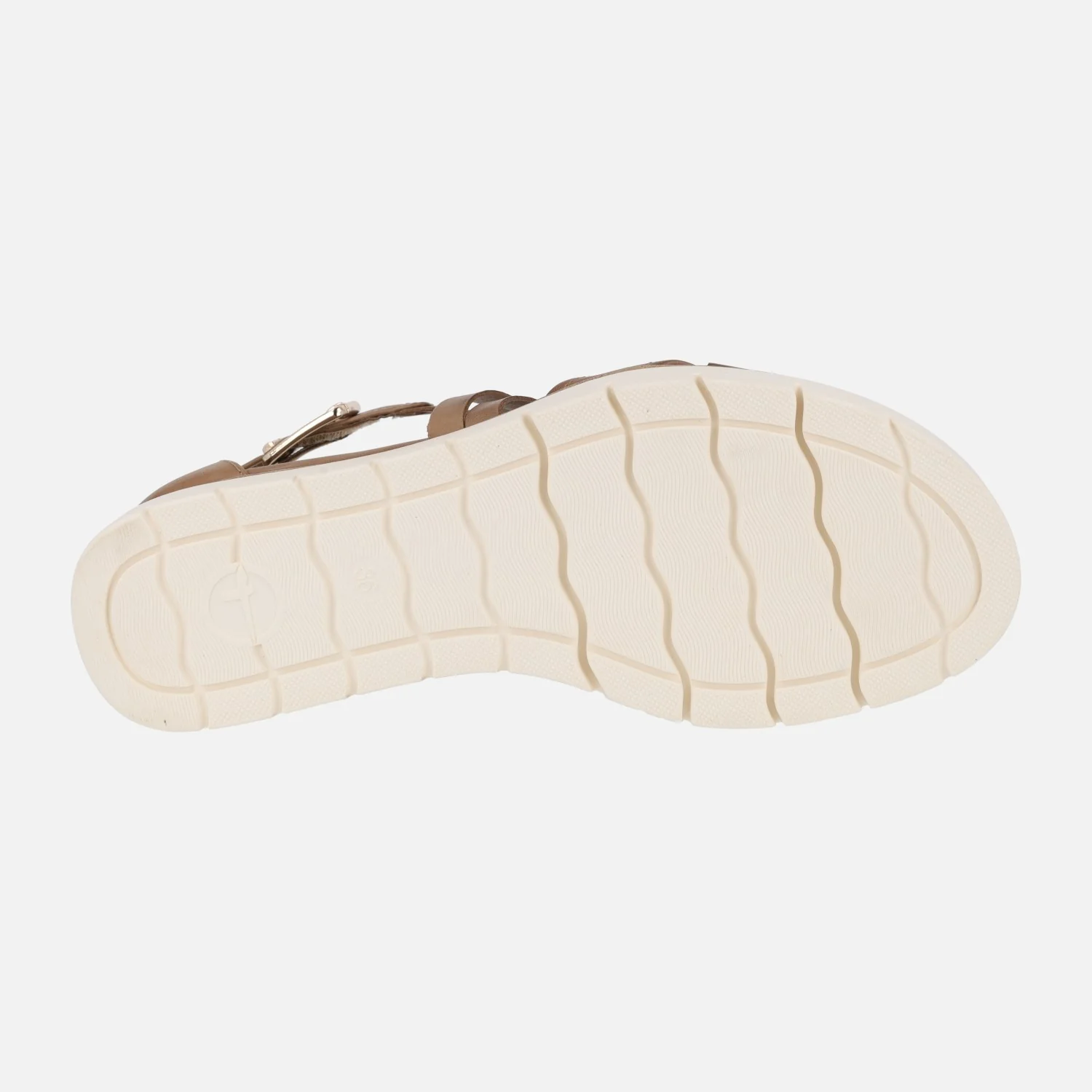 Sandalias de piel con tiras entrelazadas y talón cerrado - Image 5