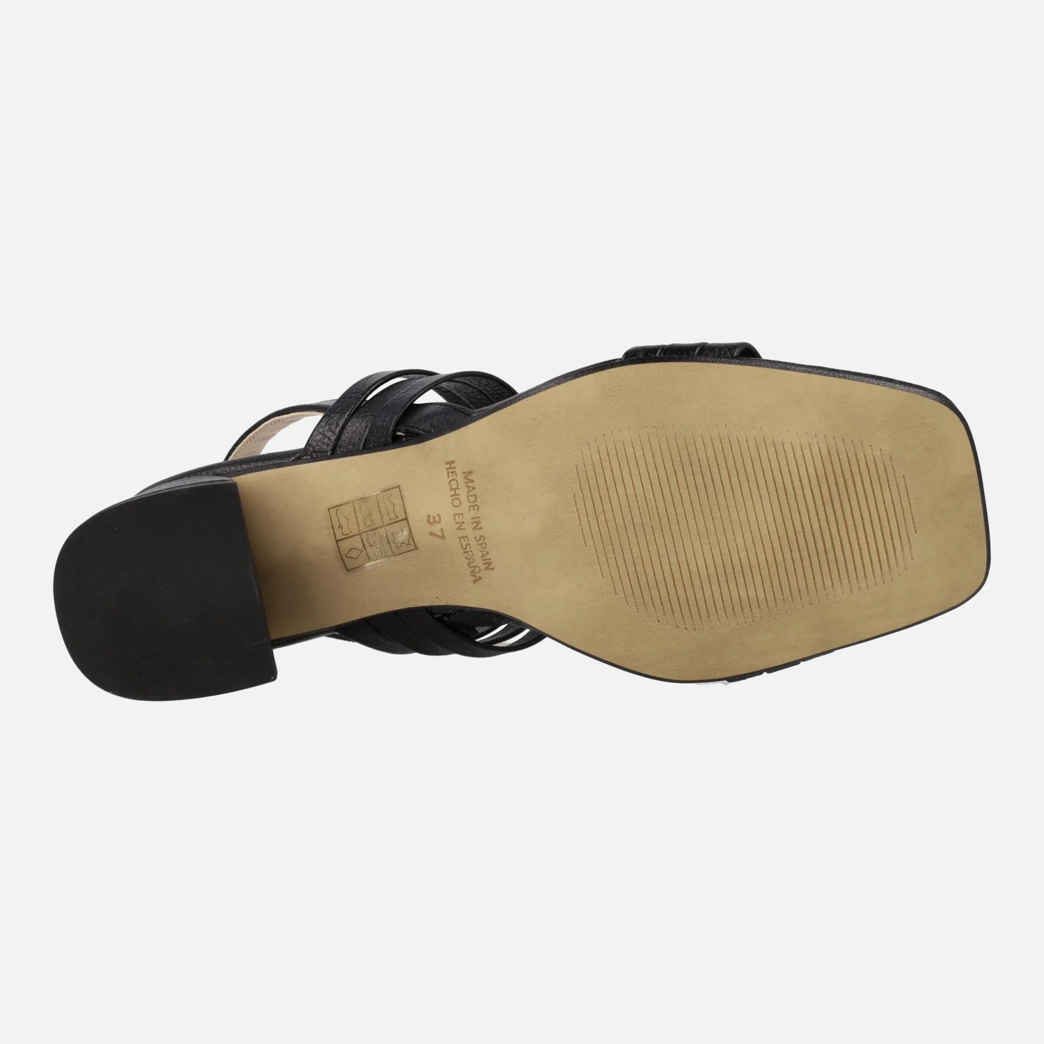 SANDALIAS DE PIEL CON TIRAS Y TACÓN ancho - Image 10