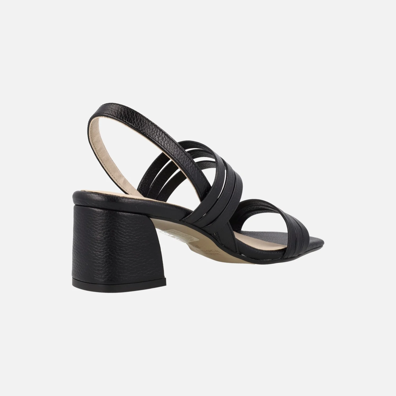 SANDALIAS DE PIEL CON TIRAS Y TACÓN ancho - Image 8
