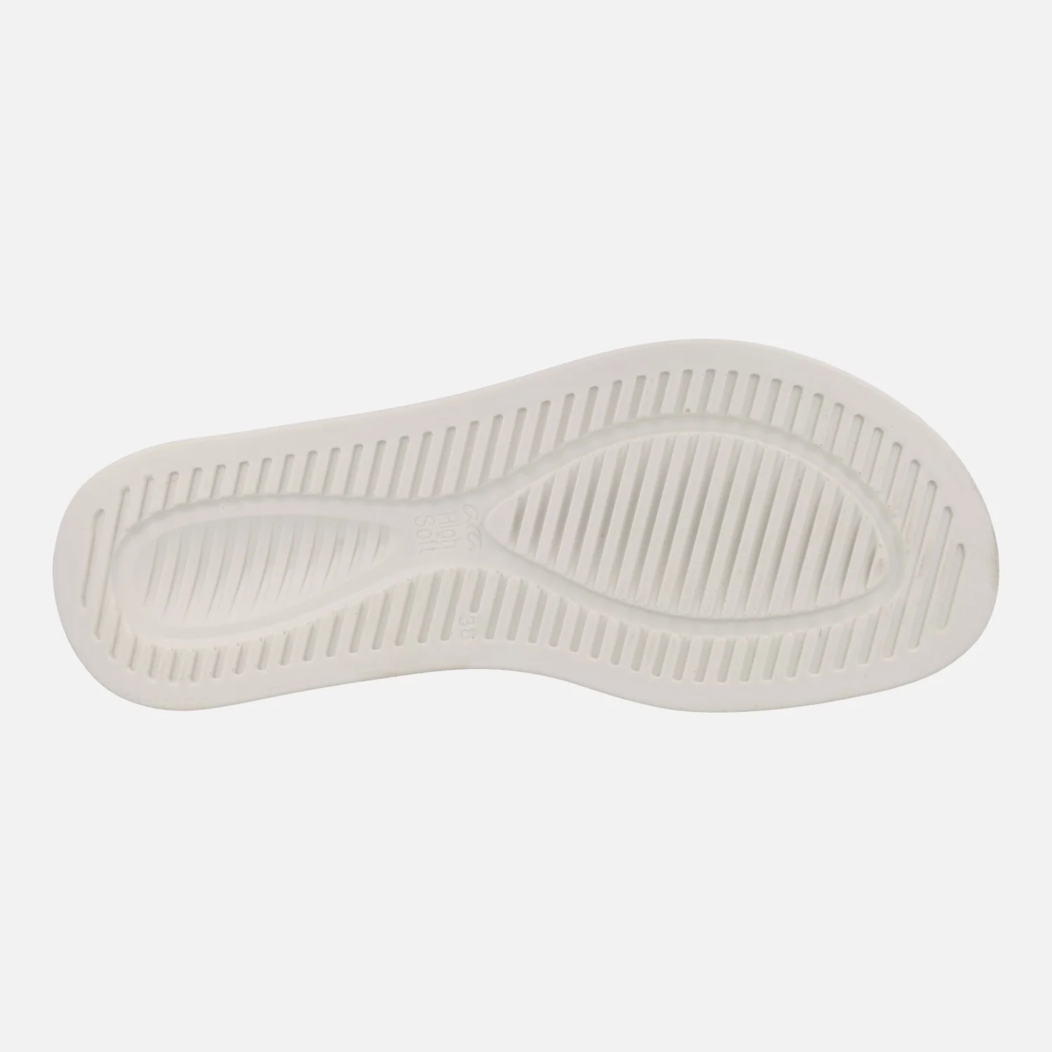 Sandalias de piel en blanco-camel-oro con cierre de velcros - Image 6