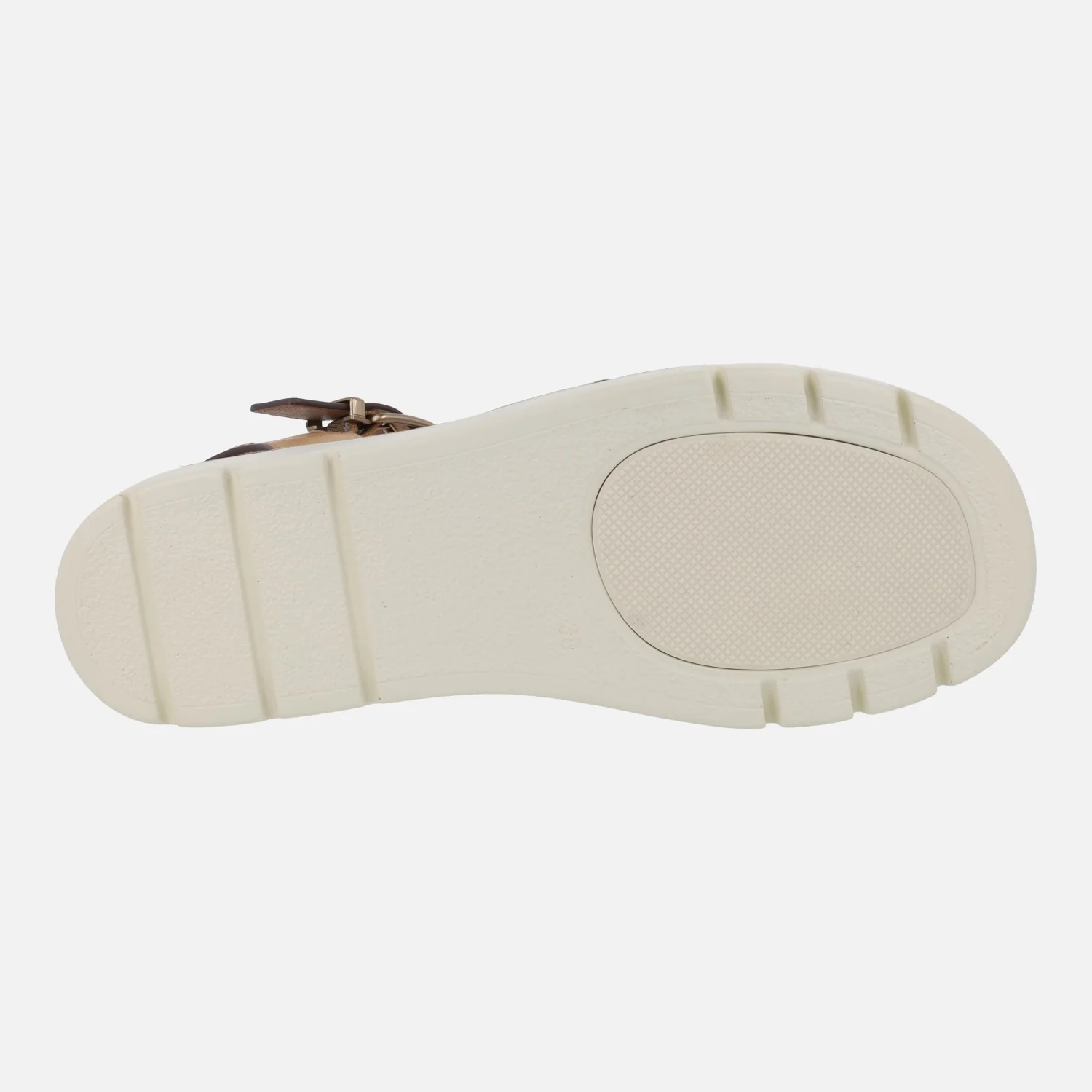 Sandalias de piel en color camel con plataforma - Image 5