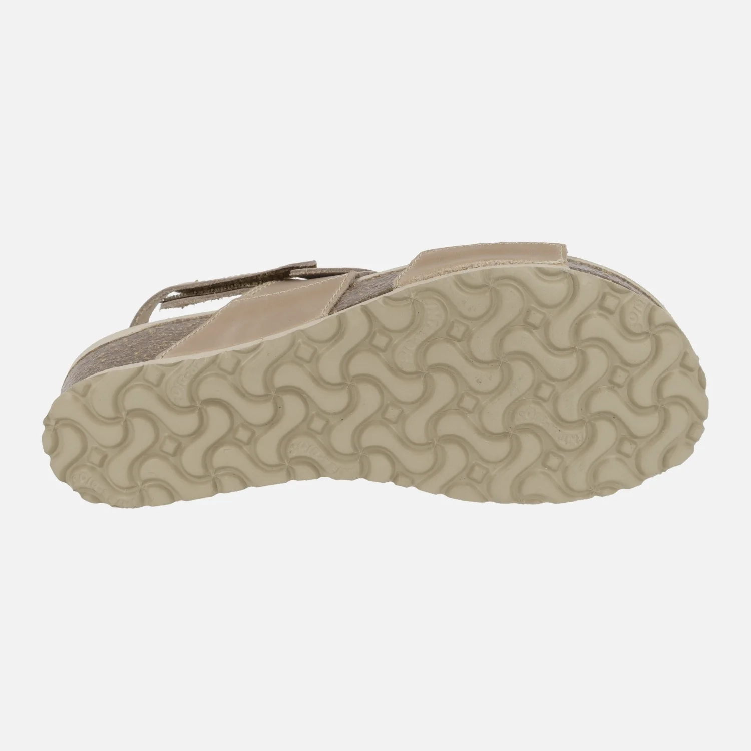 Sandalias de piel engrasadas con hebillas y velcro - Image 12