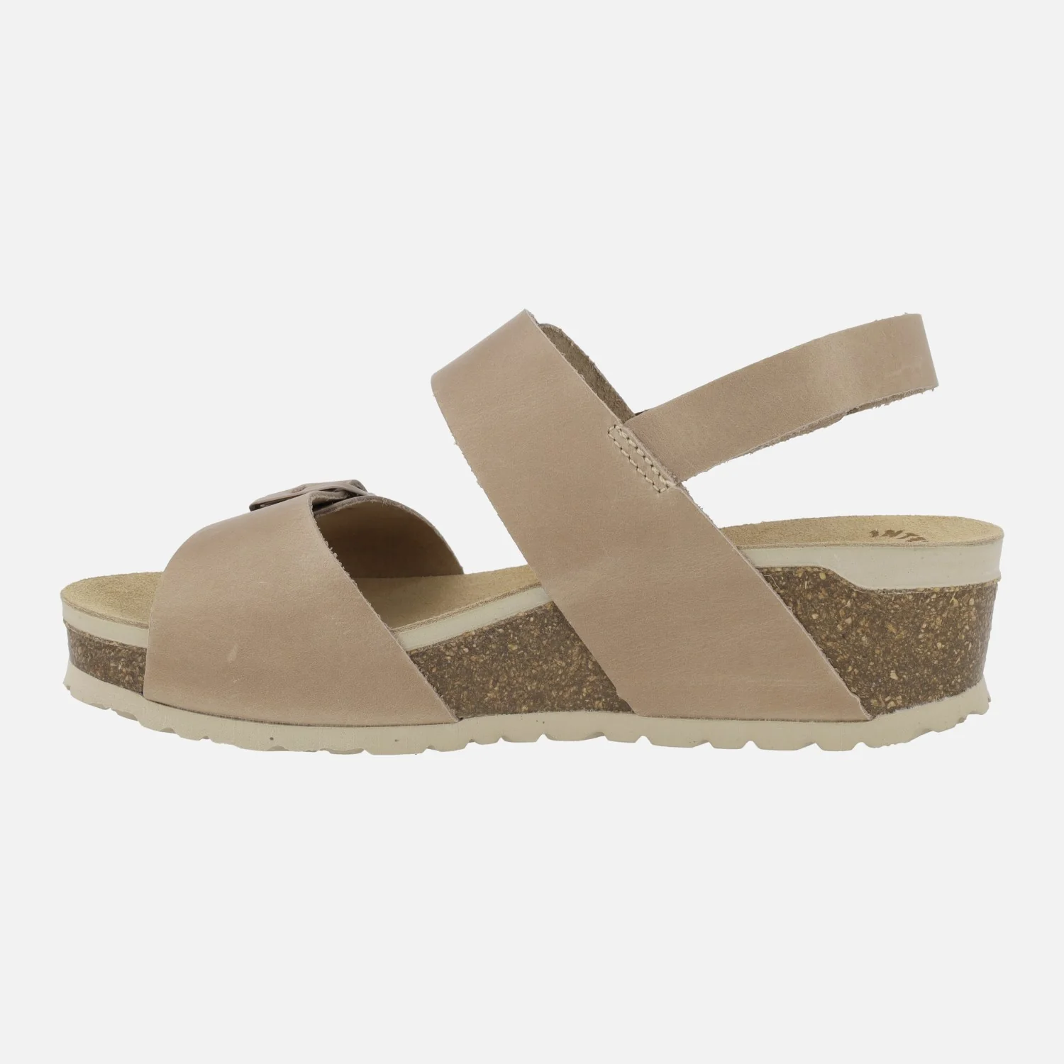 Sandalias de piel engrasadas con hebillas y velcro - Image 9