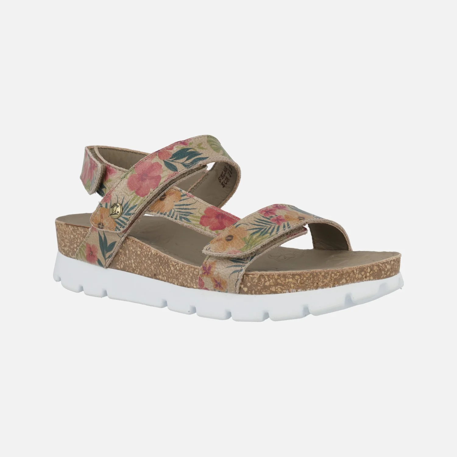 Sandalias de piel estampadas Selma Tropical - Image 2