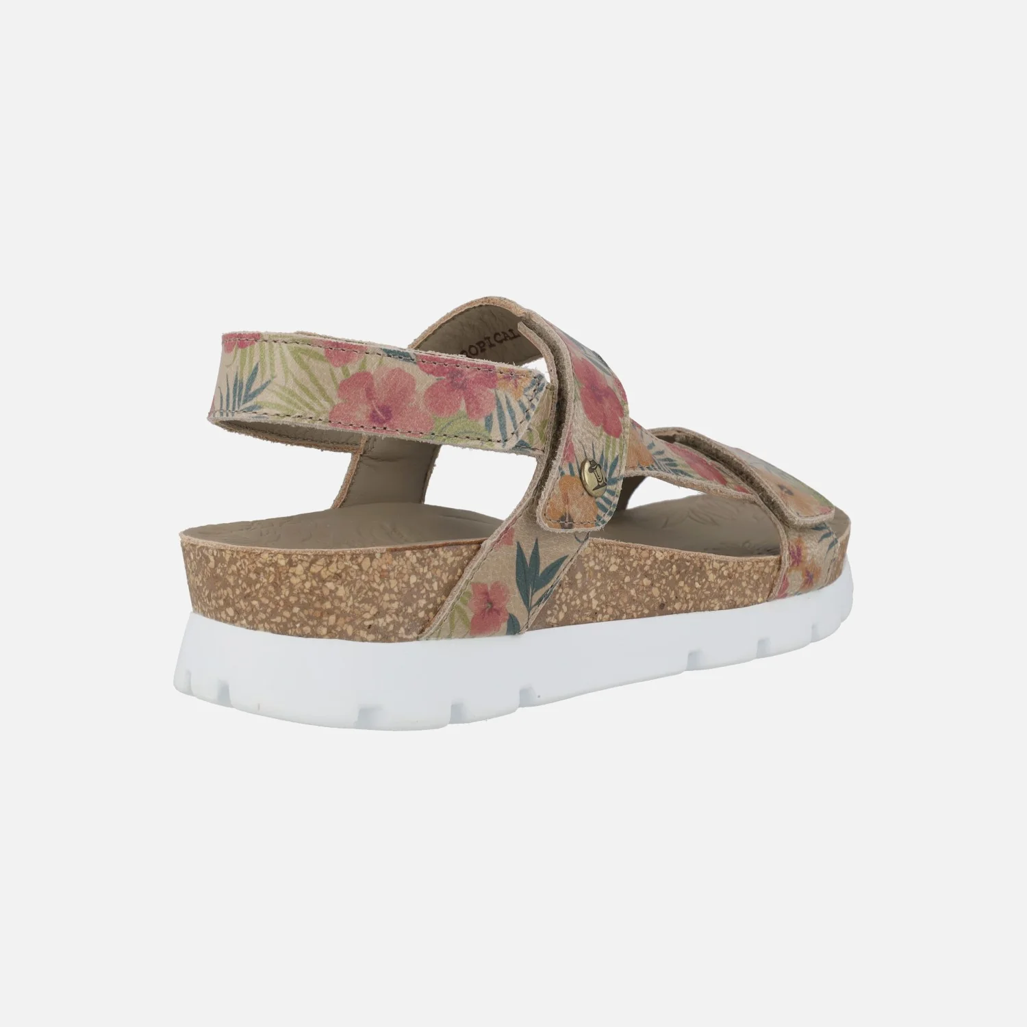 Sandalias de piel estampadas Selma Tropical - Image 4