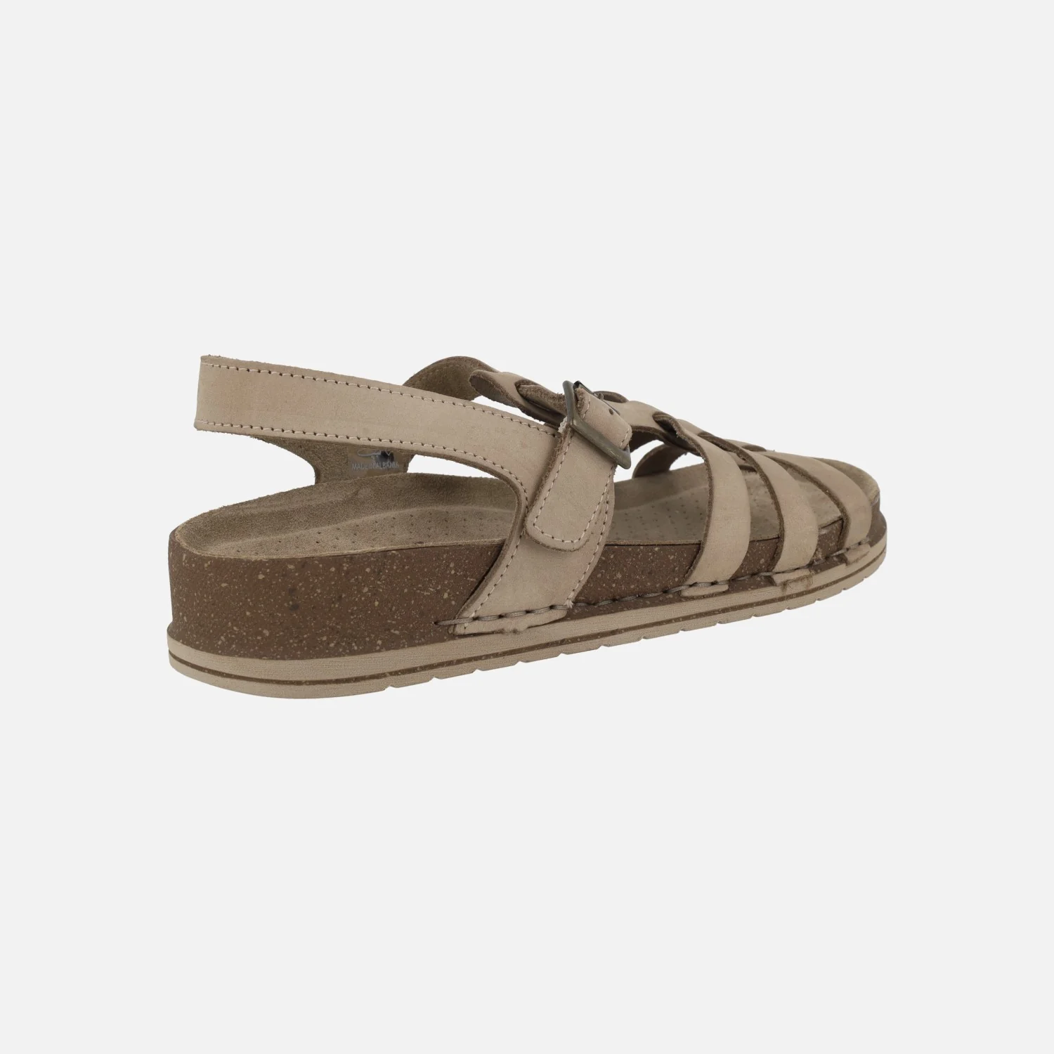 Sandalias de piel estilo cangrejeras con planta BIO - Image 10