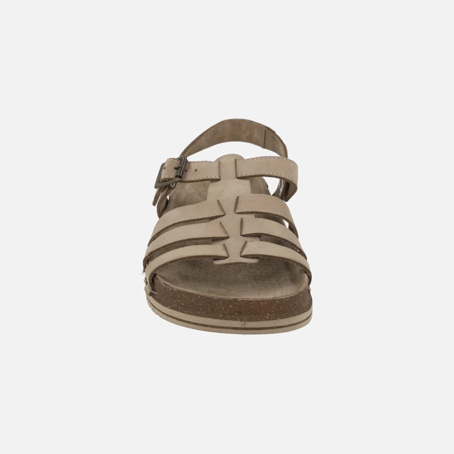 Sandalias de piel estilo cangrejeras con planta BIO - Image 11