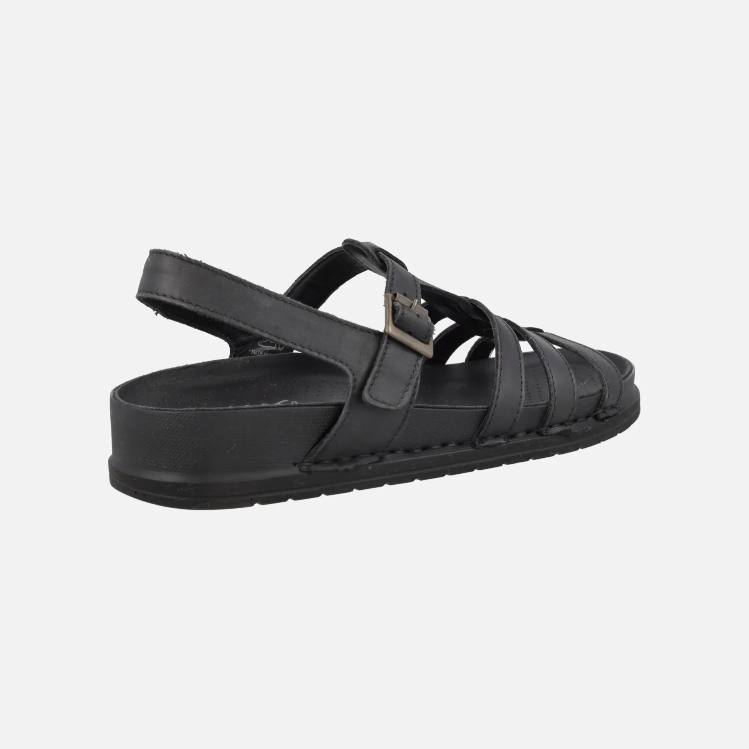 Sandalias de piel estilo cangrejeras con planta BIO - Image 4