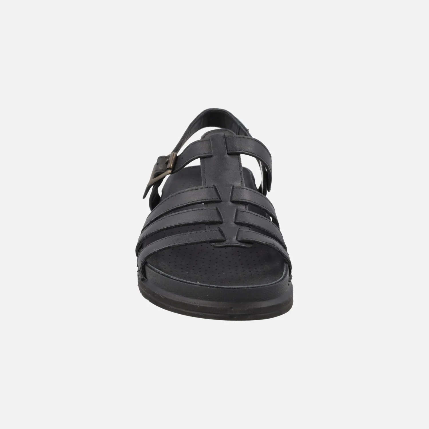 Sandalias de piel estilo cangrejeras con planta BIO - Image 5