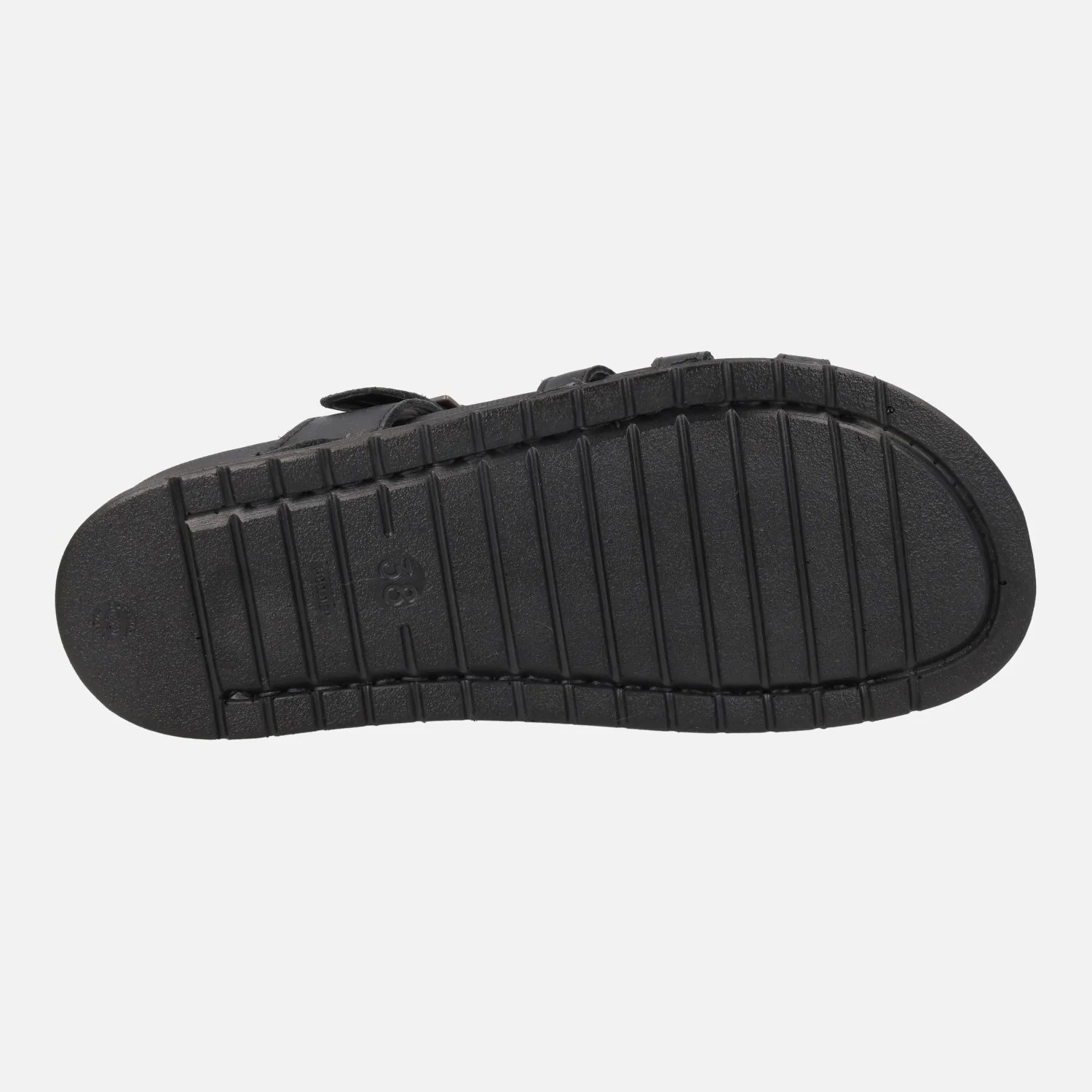 Sandalias de piel estilo cangrejeras con planta BIO - Image 6
