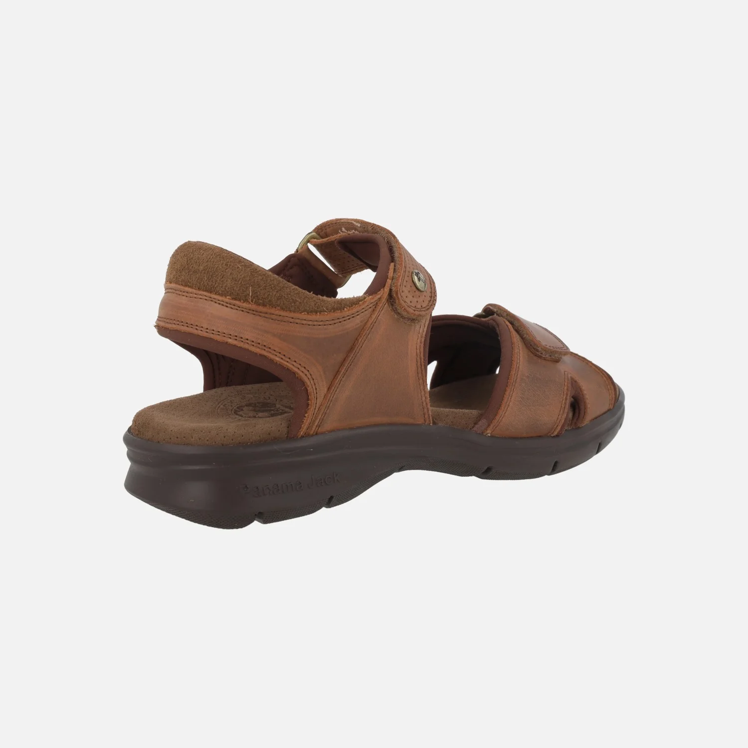 Sandalias de piel para hombre con cierre de velcro Sanders Basics - Image 12