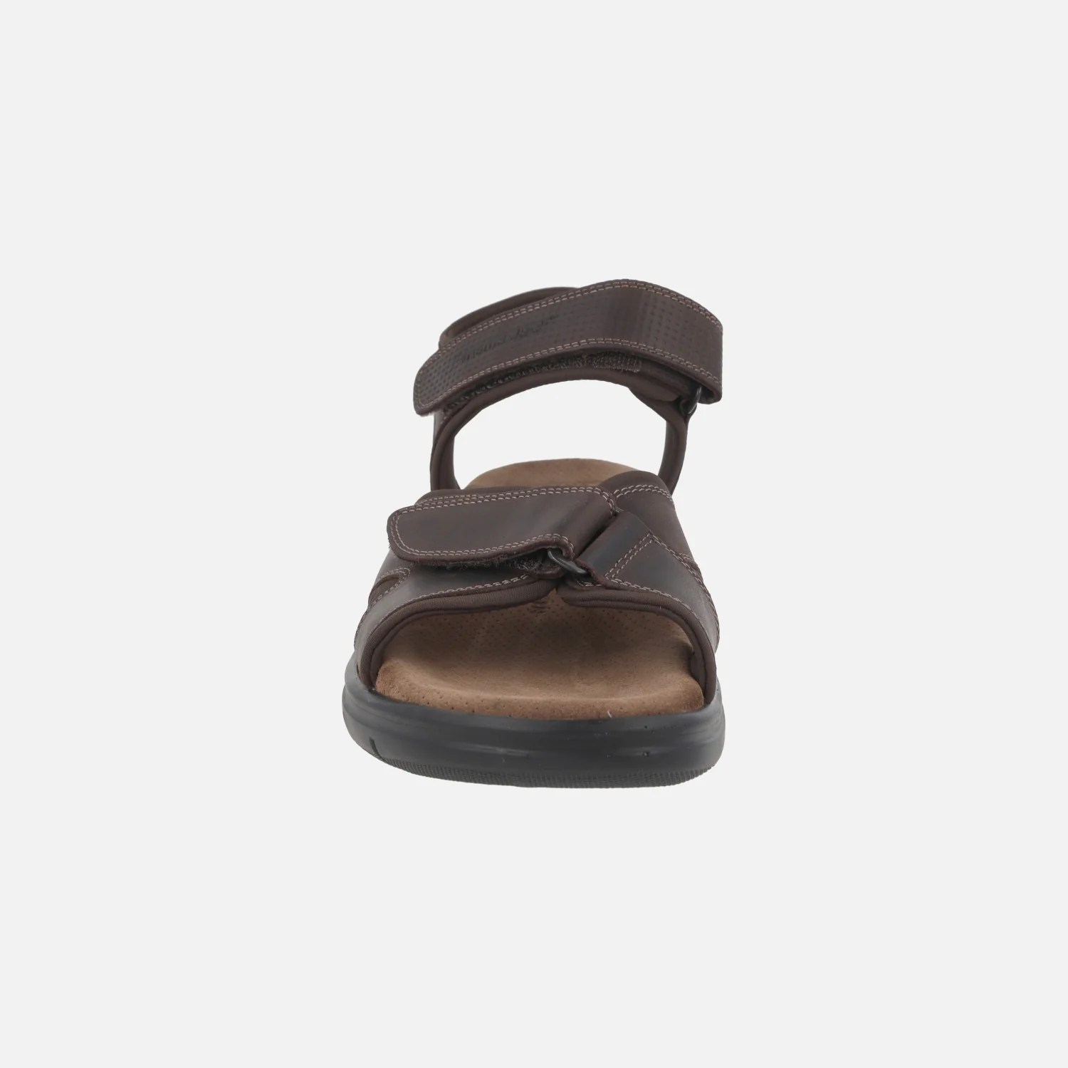 Sandalias de piel para hombre con cierre de velcro Sanders Basics - Image 5