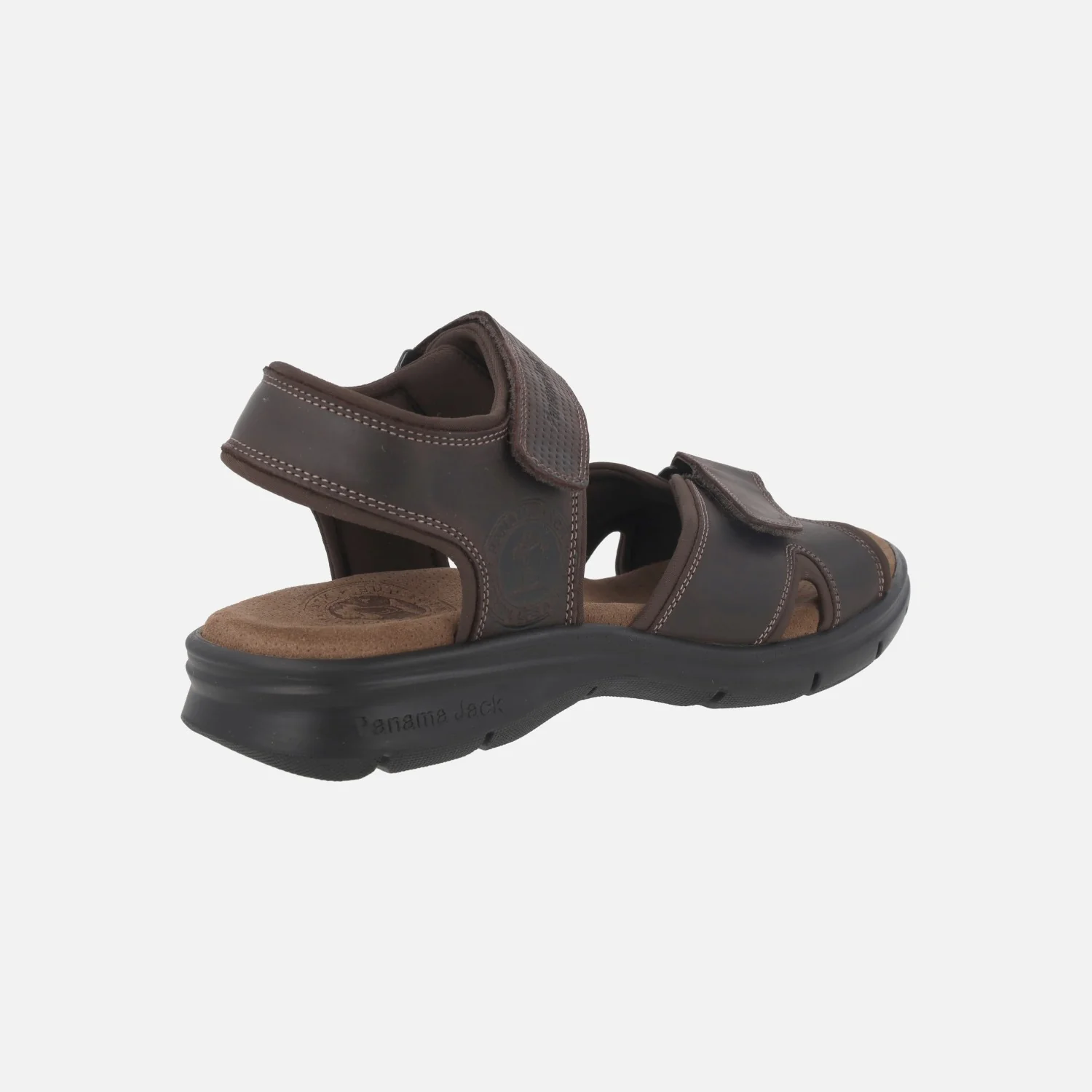 Sandalias de piel para hombre con cierre de velcro Sanders Basics - Image 7