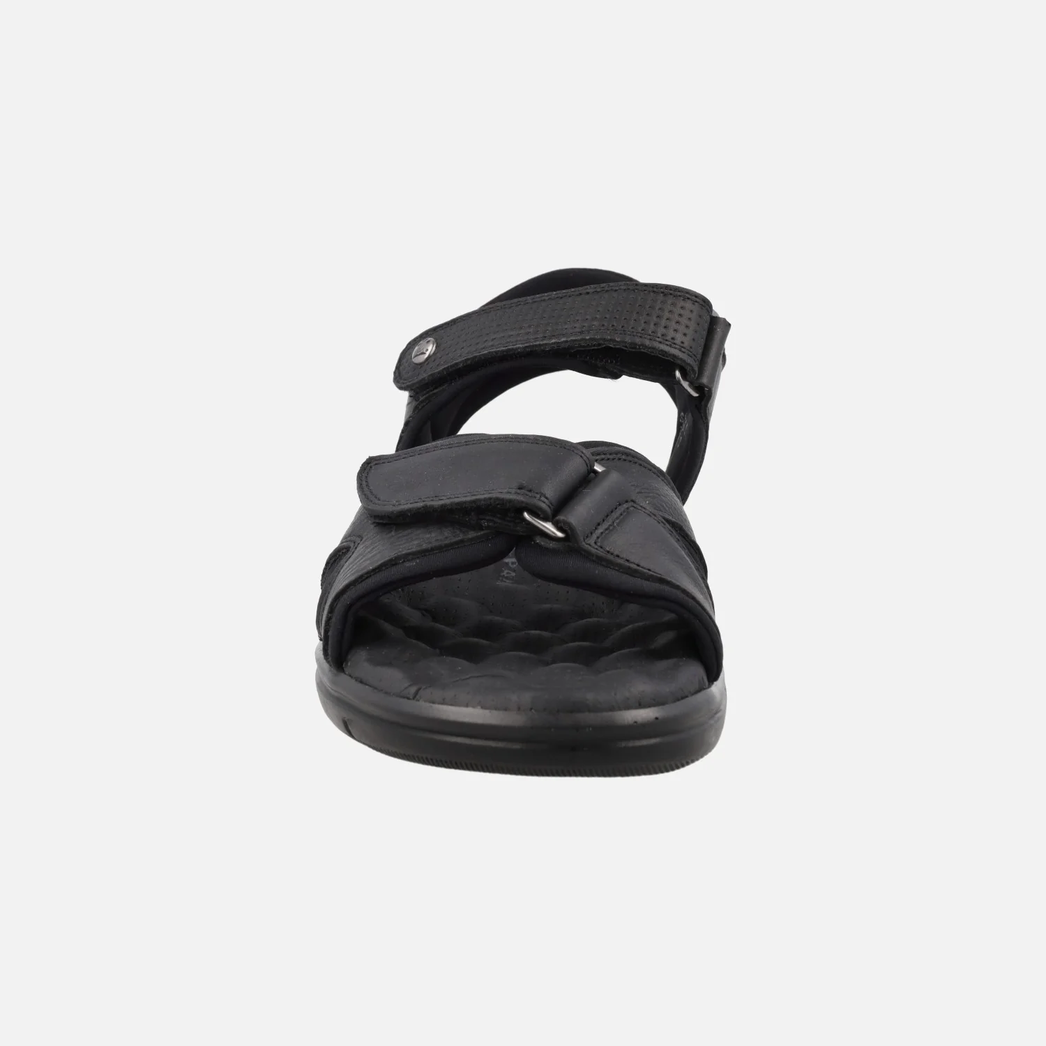 Sandalias de piel para hombre con cierre de velcro Sanders Basics - Image 4