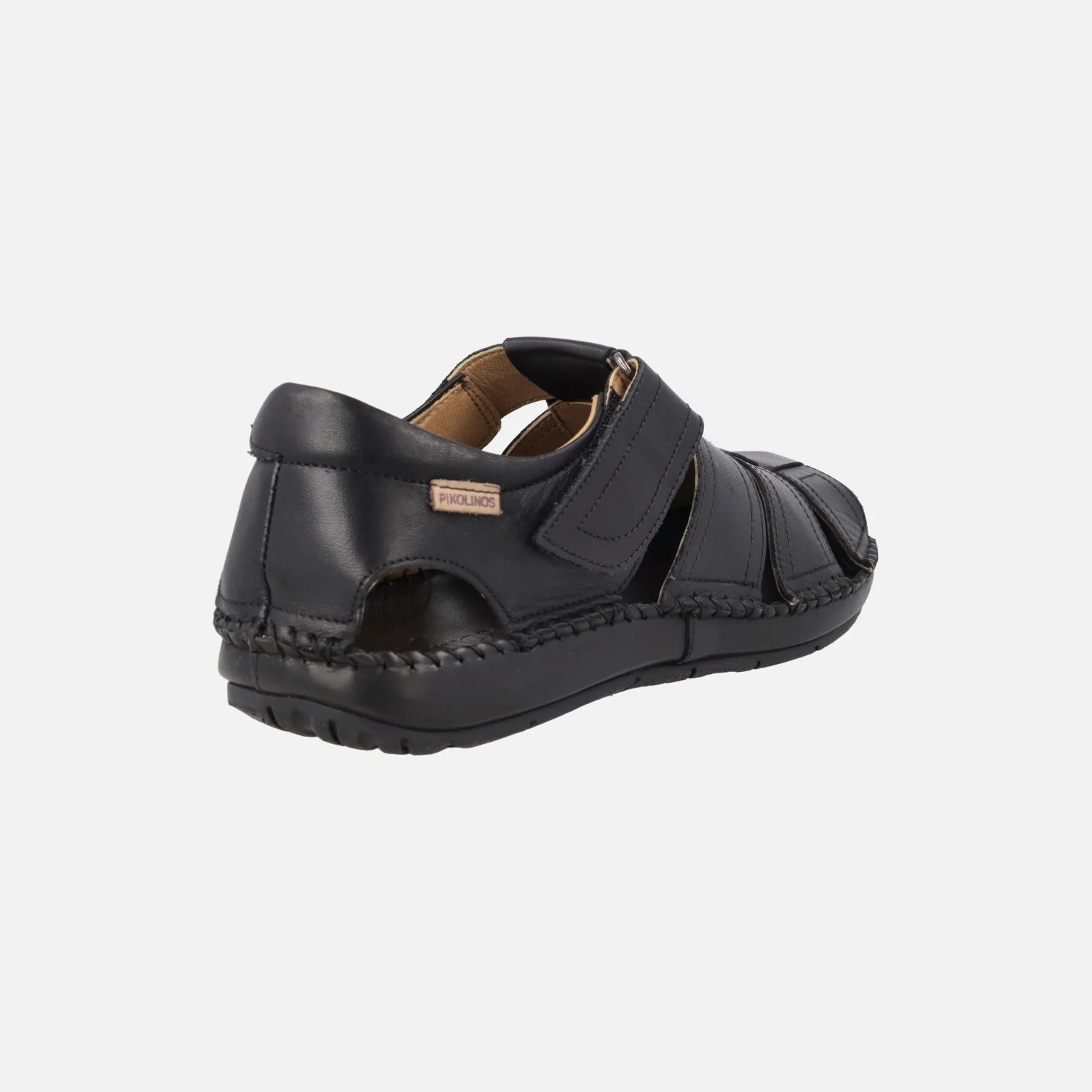 Sandalias de piel para hombre con cierre de velcro Tarifa - Image 10