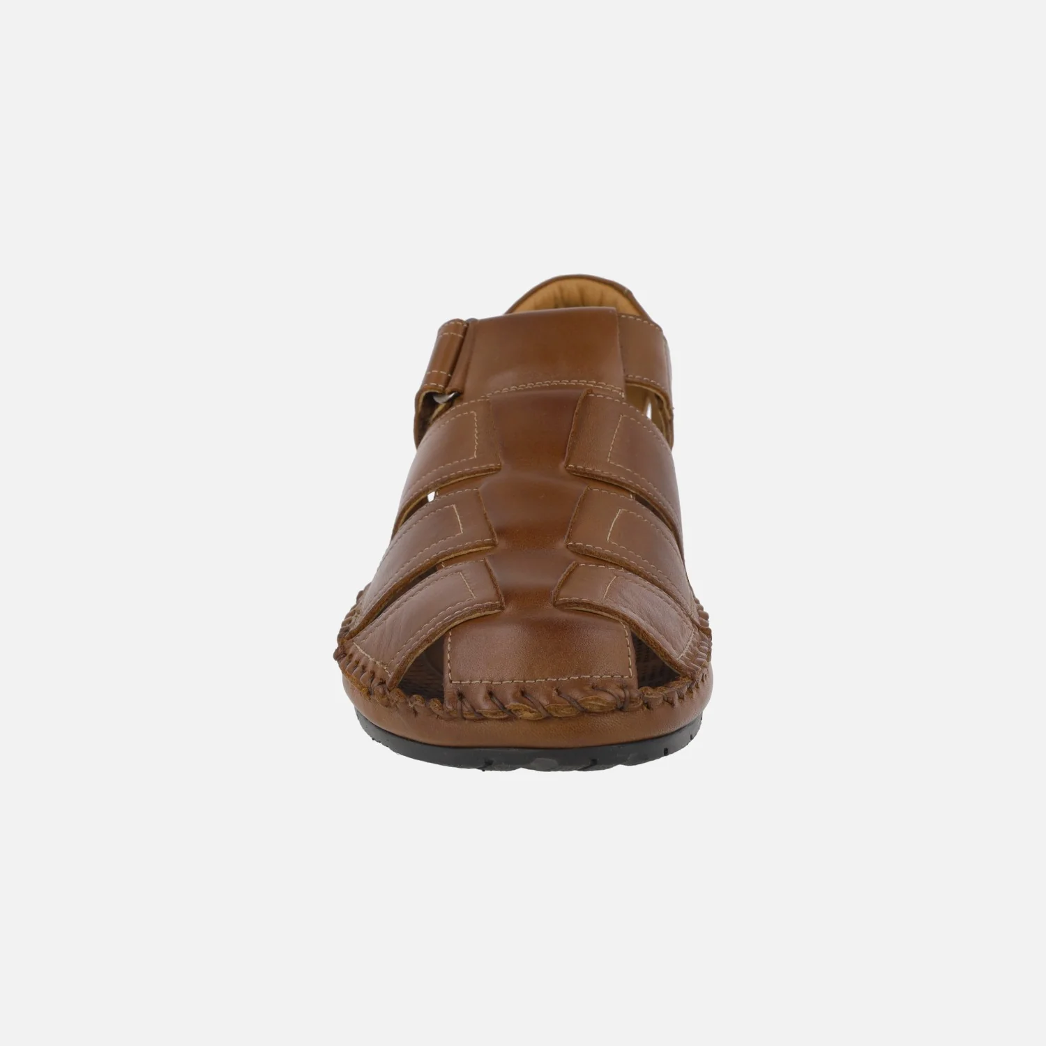 Sandalias de piel para hombre con cierre de velcro Tarifa - Image 5