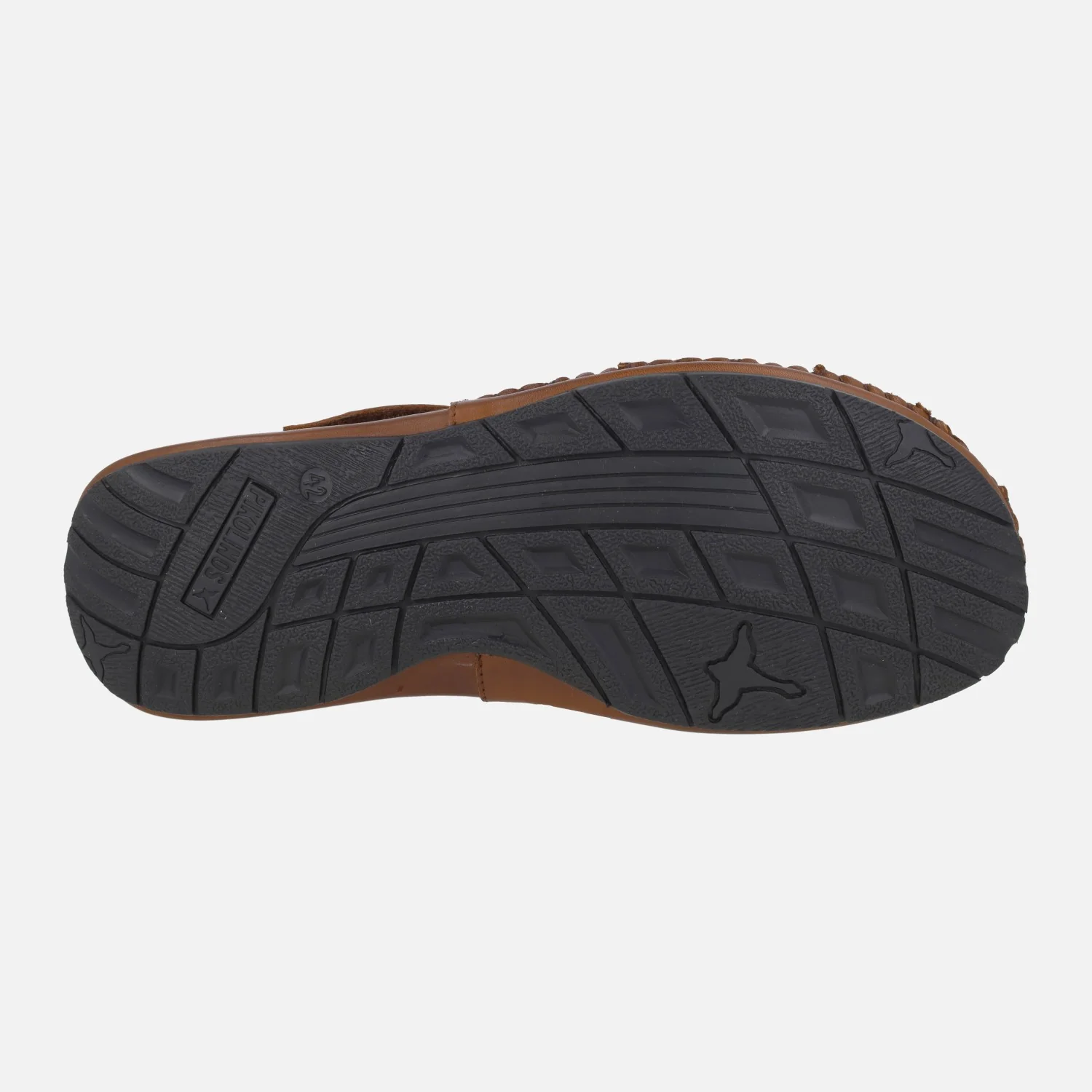 Sandalias de piel para hombre con cierre de velcro Tarifa - Image 6