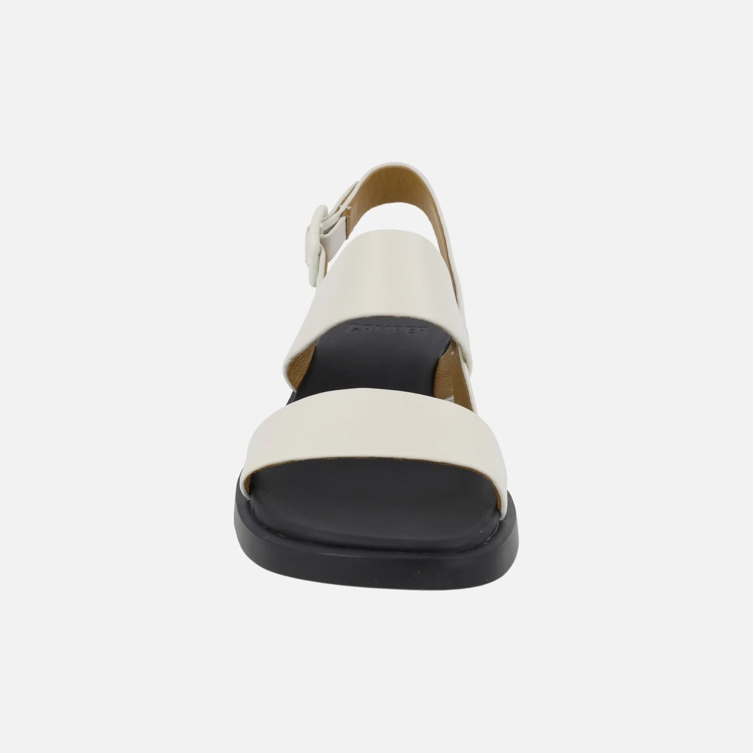 Sandalias de piel para mujer Dana con tacón bajo - Image 12