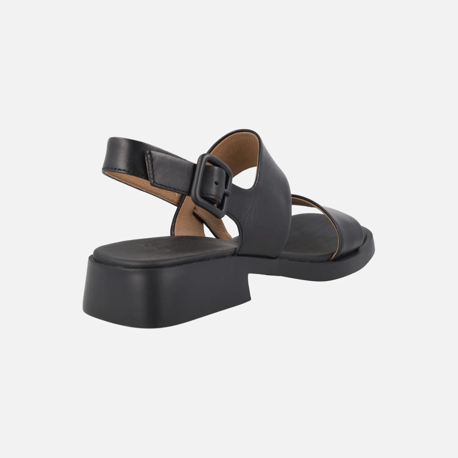 Sandalias de piel para mujer Dana con tacón bajo - Image 5