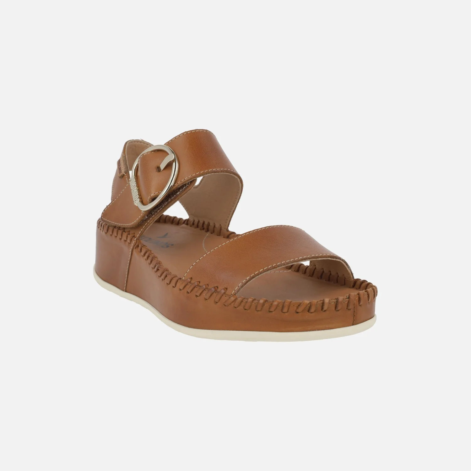 Sandalias de piel para mujer Marina con cierre de velcro - Image 4