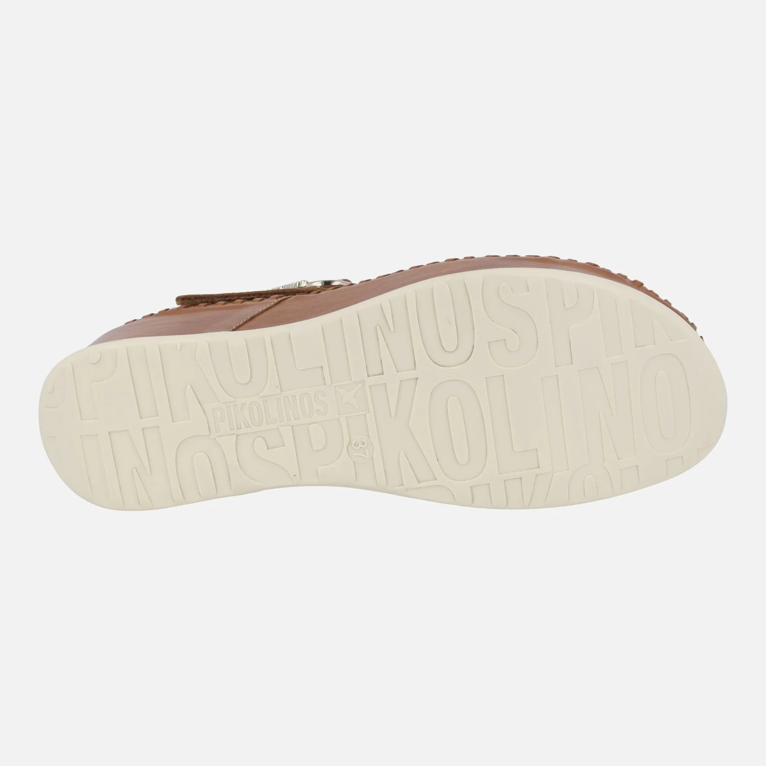 Sandalias de piel para mujer Marina con cierre de velcro - Image 6