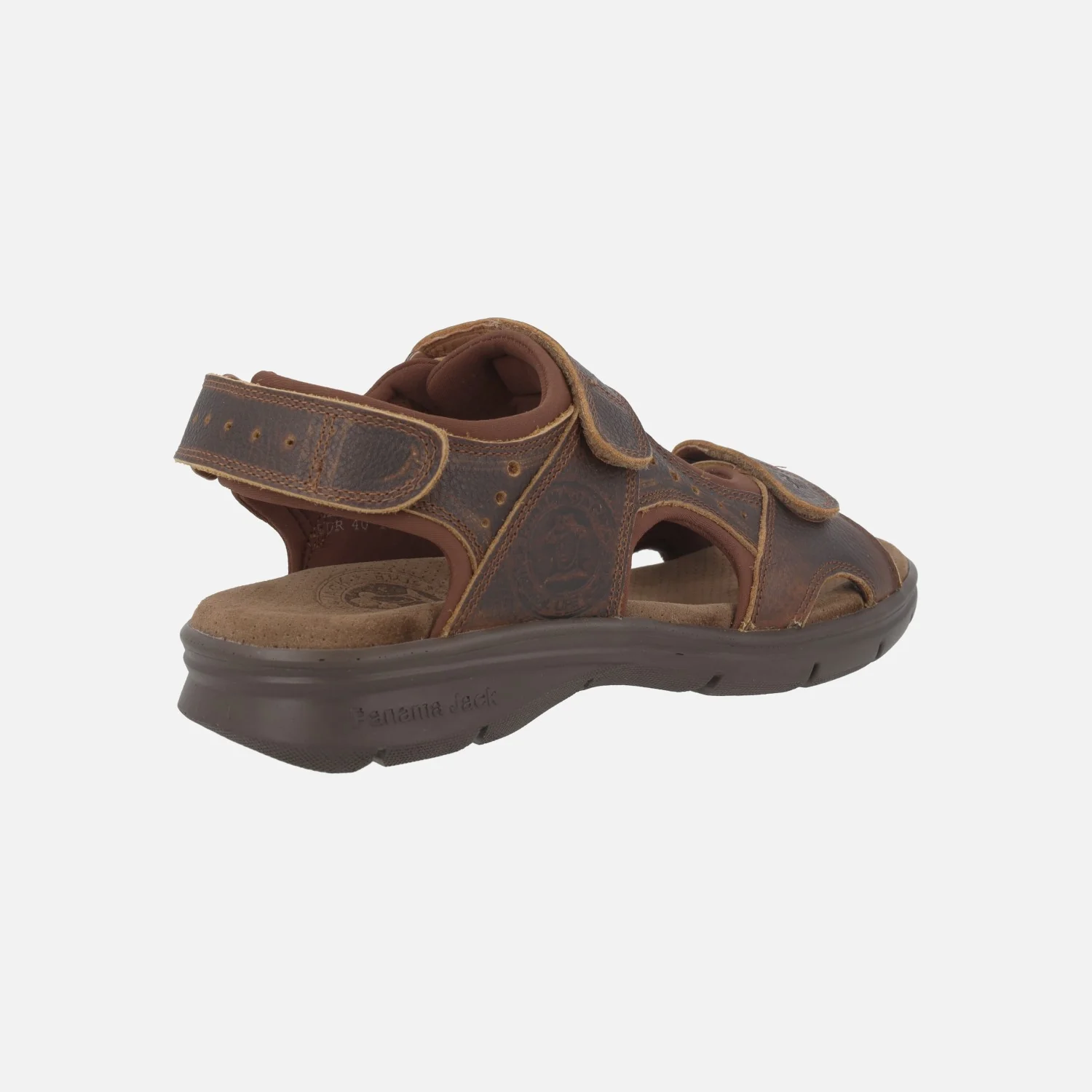 Sandalias de piel Salton con forro de lycra y cierre de velcro - Image 10