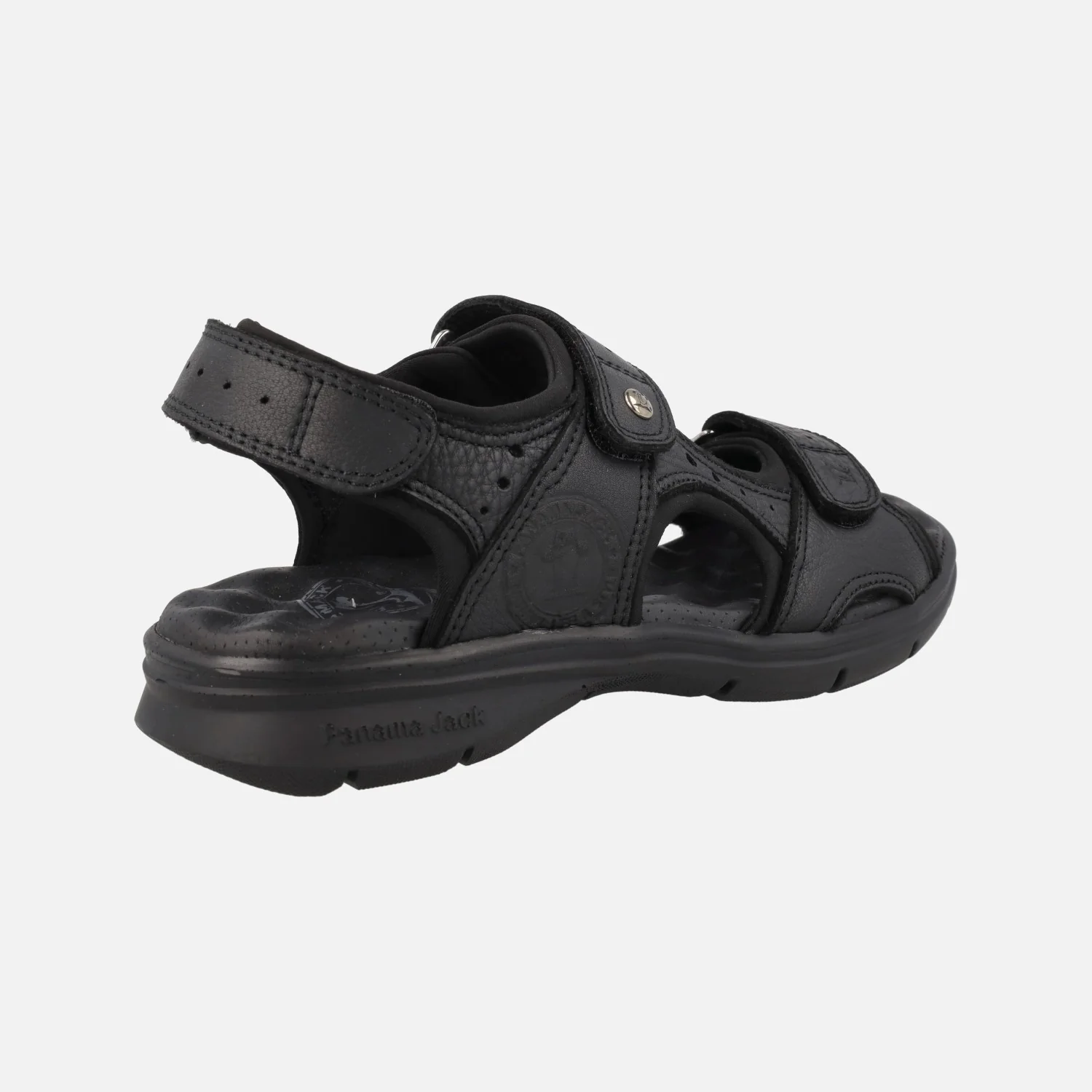 Sandalias de piel Salton con forro de lycra y cierre de velcro - Image 4