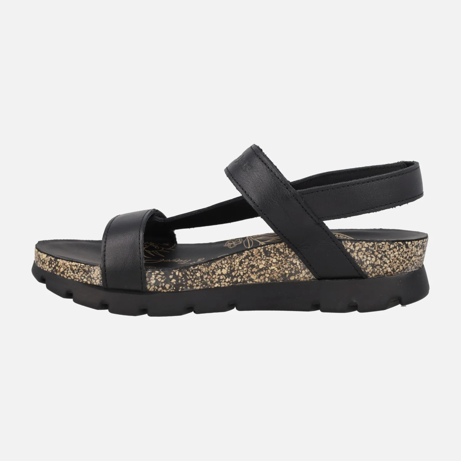 Sandalias de piel Selma con cierre de velcros - Image 3