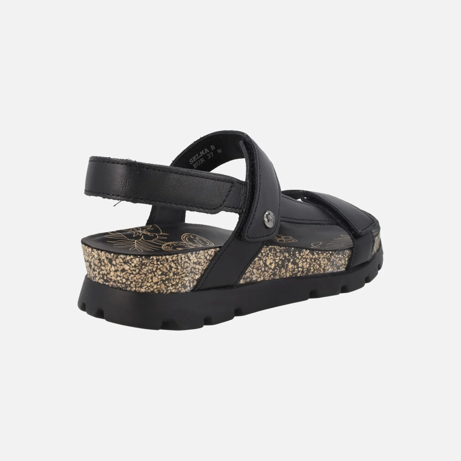 Sandalias de piel Selma con cierre de velcros - Image 4