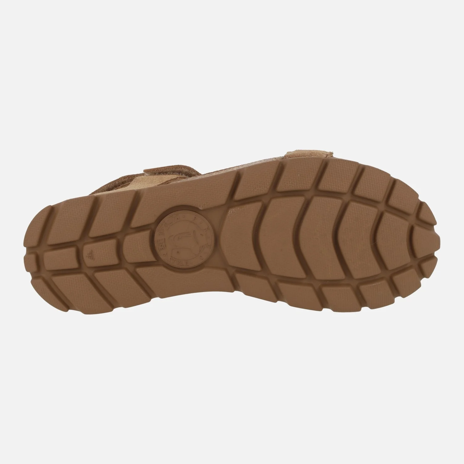 Sandalias de piel serraje con cierre de velcros Selma - Image 7