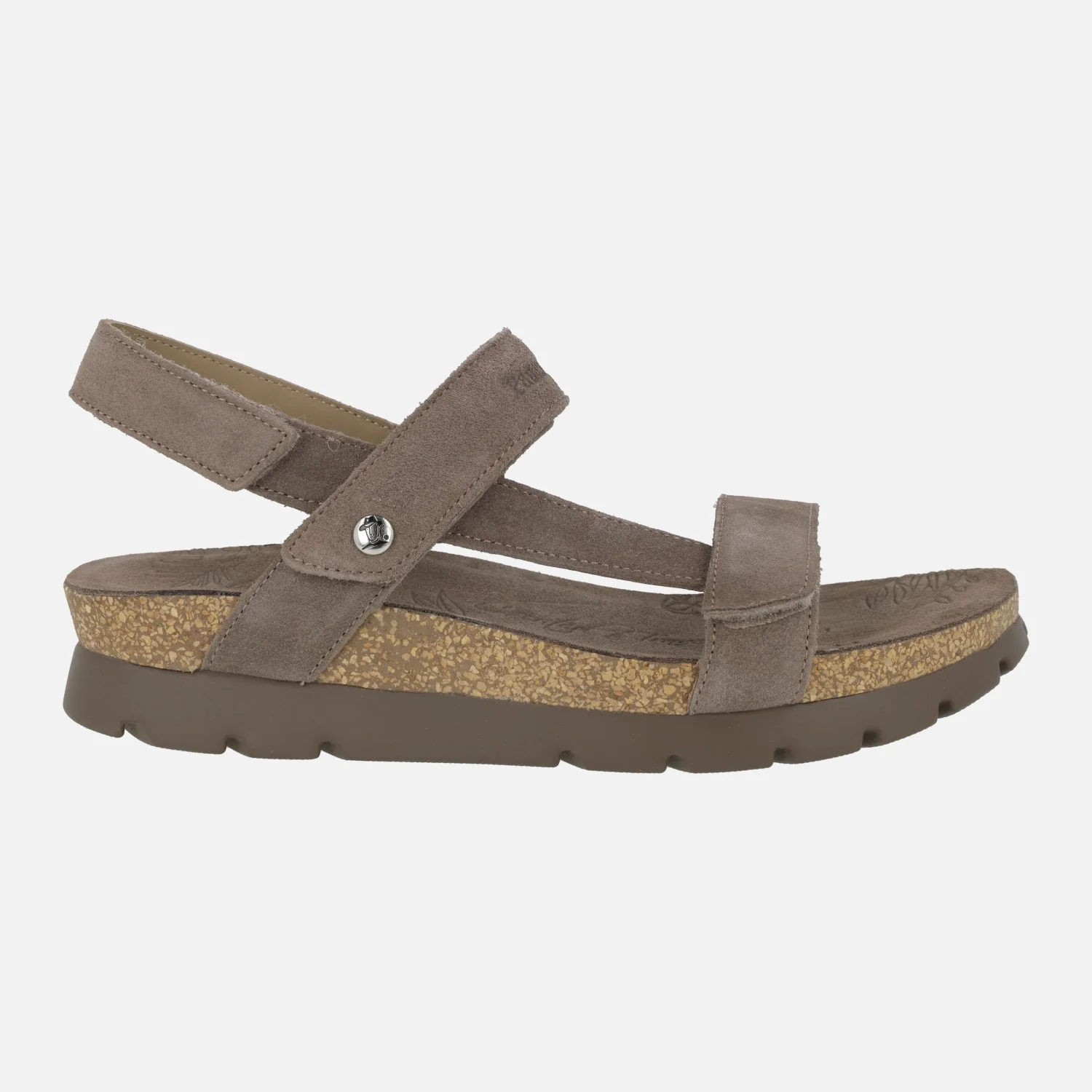 Sandalias de piel serraje con cierre de velcros Selma - Image 8