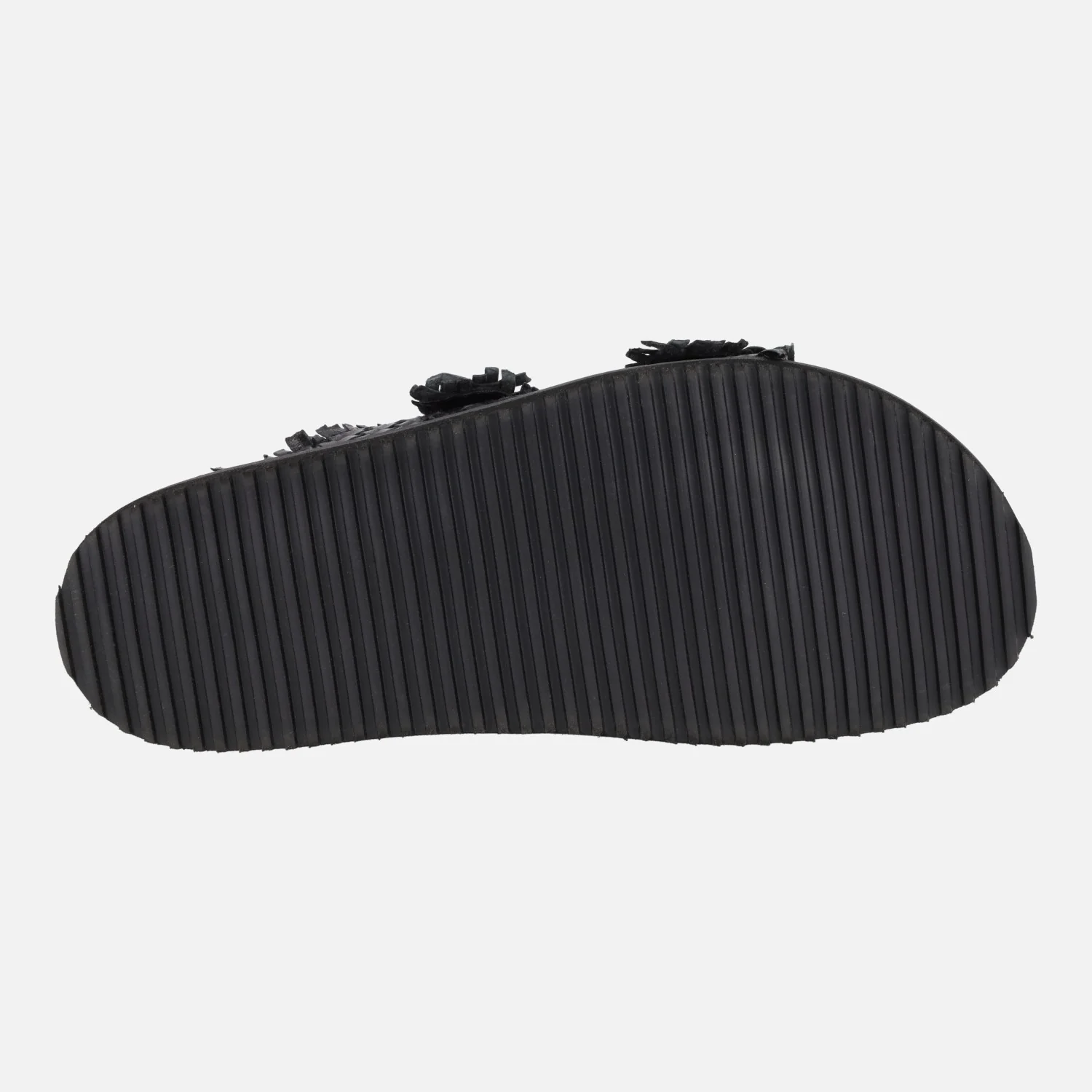 Sandalias de piel trenzada con hebillas joya - Image 6