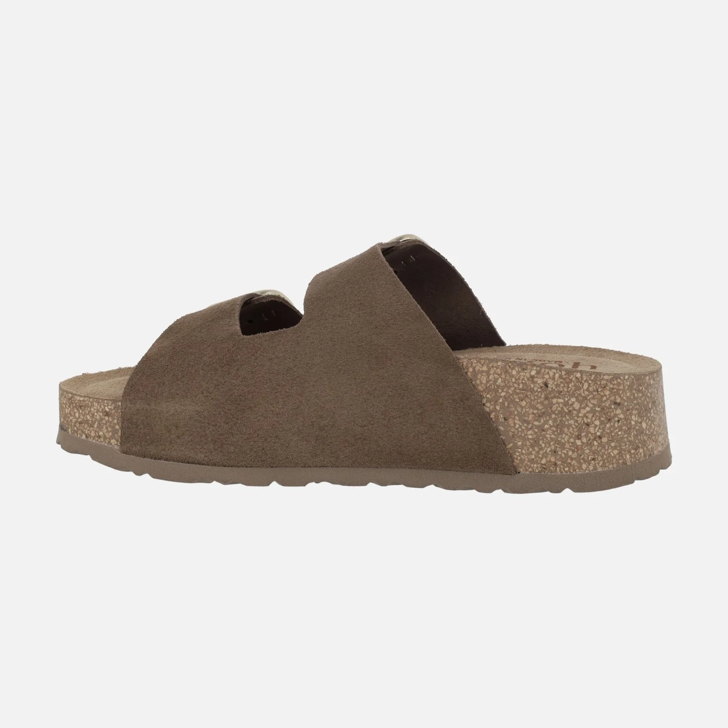 Sandalias de plataforma WIWI-003 en serraje con dos hebillas - Image 3