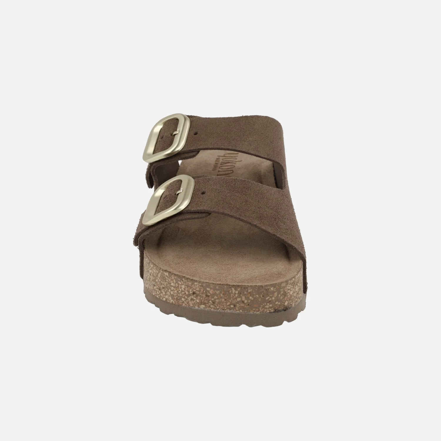 Sandalias de plataforma WIWI-003 en serraje con dos hebillas - Image 5