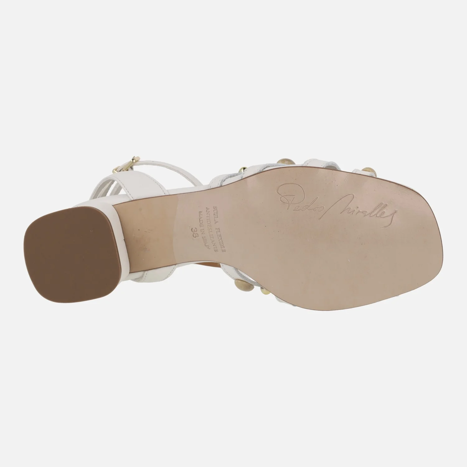Sandalias de tacón con pedrería y pulsera al tobillo - Image 18