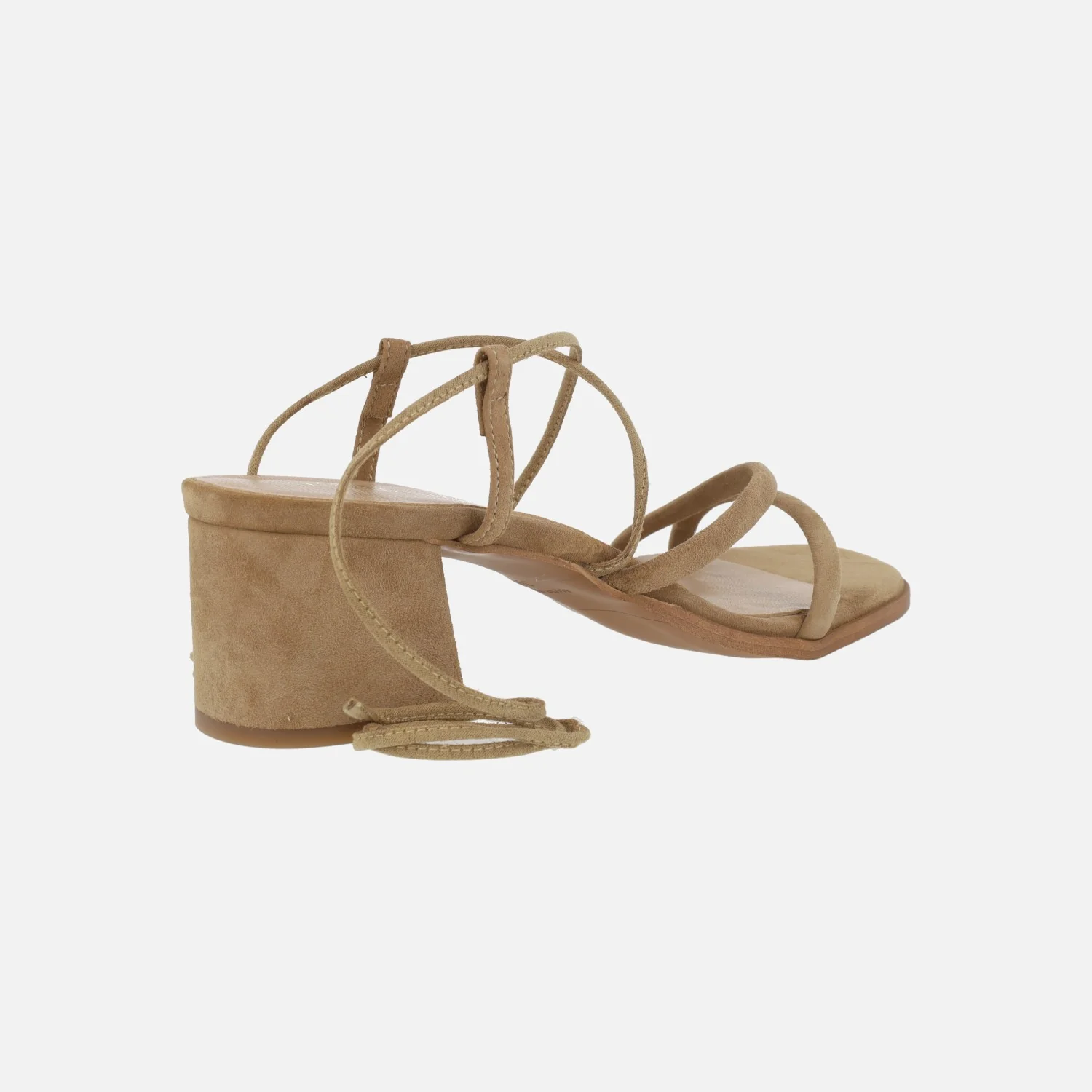 Sandalias de tacón Grecia con cintas para atar - Image 12